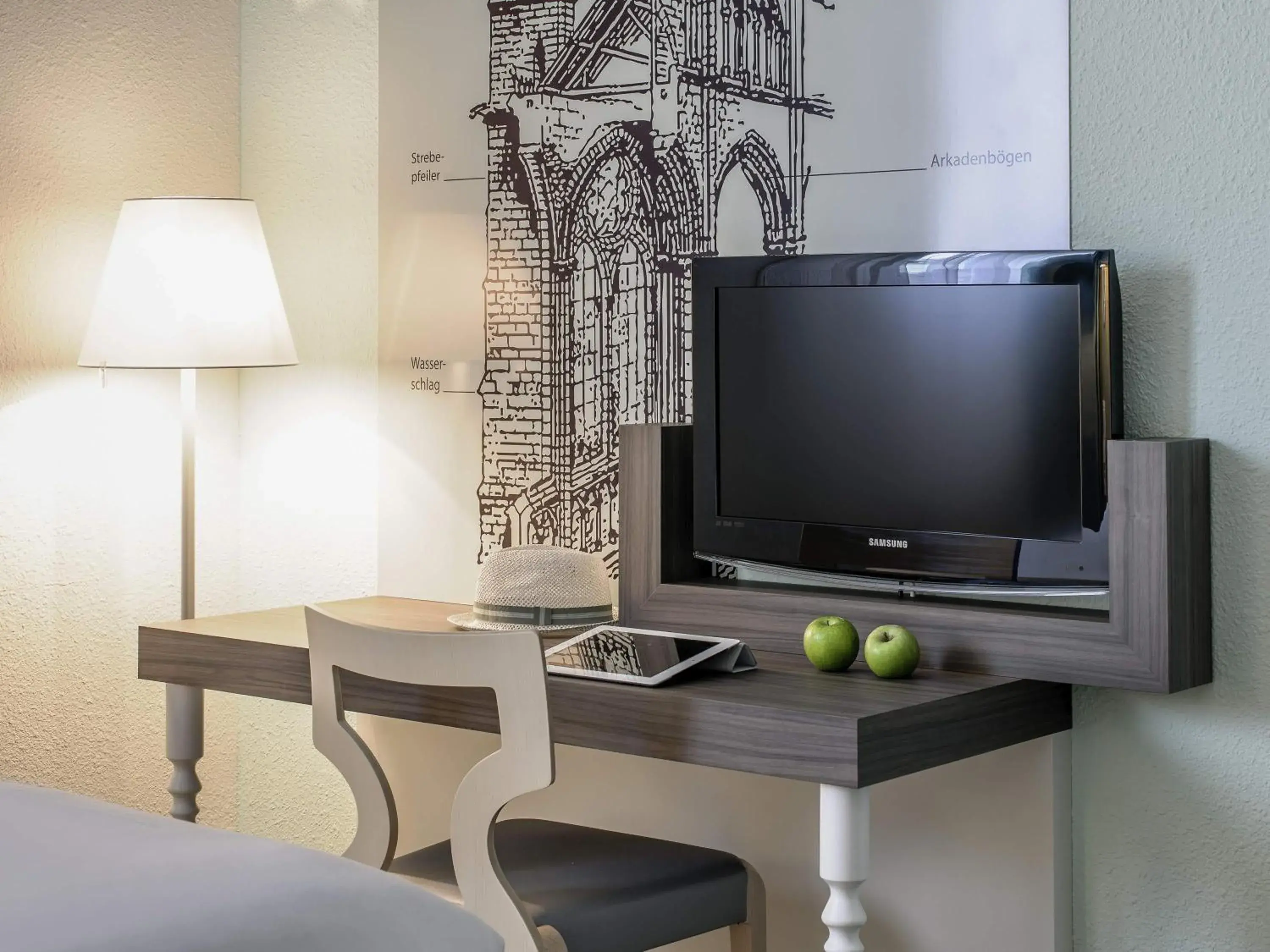 Bedroom in ibis Styles Speyer Bedroom in ibis Styles Speyer