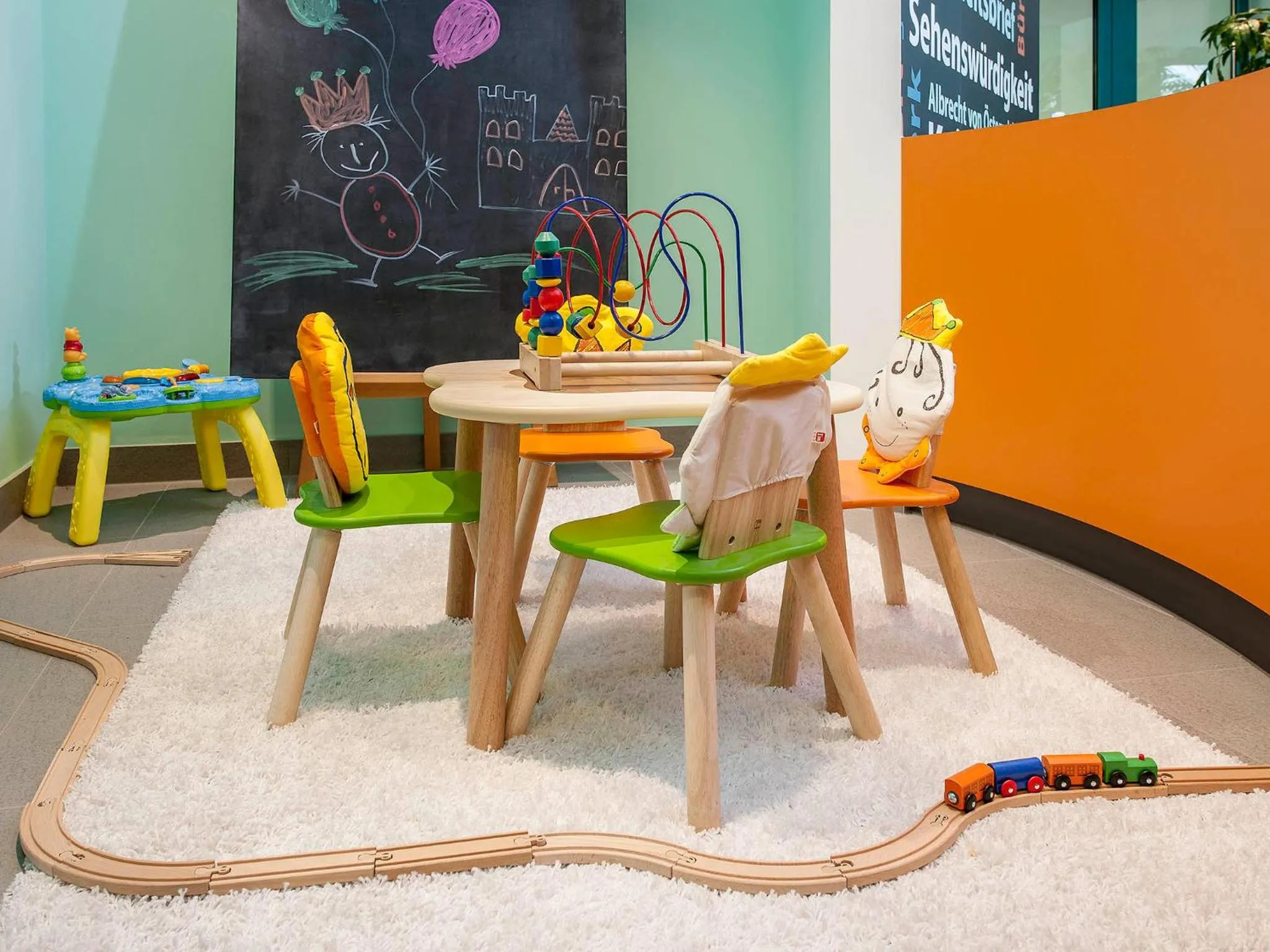 Children play ground in ibis Styles Speyer