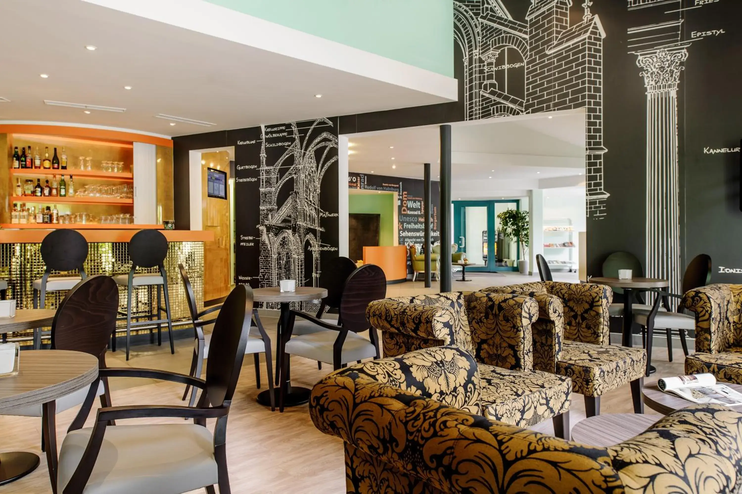 Lounge or bar in ibis Styles Speyer Lounge or bar in ibis Styles Speyer