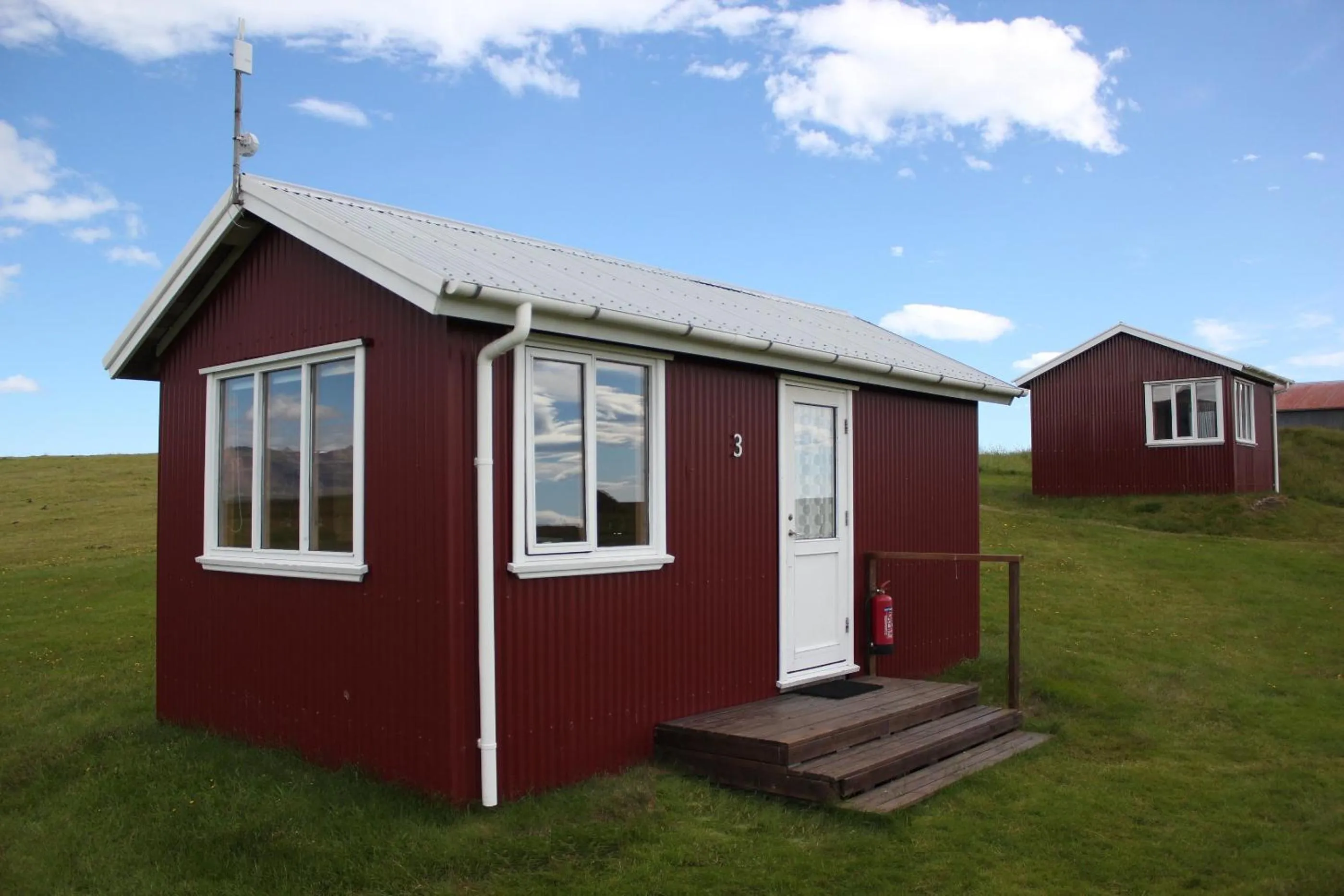 Property building in Lambhus Glacier View Cabins