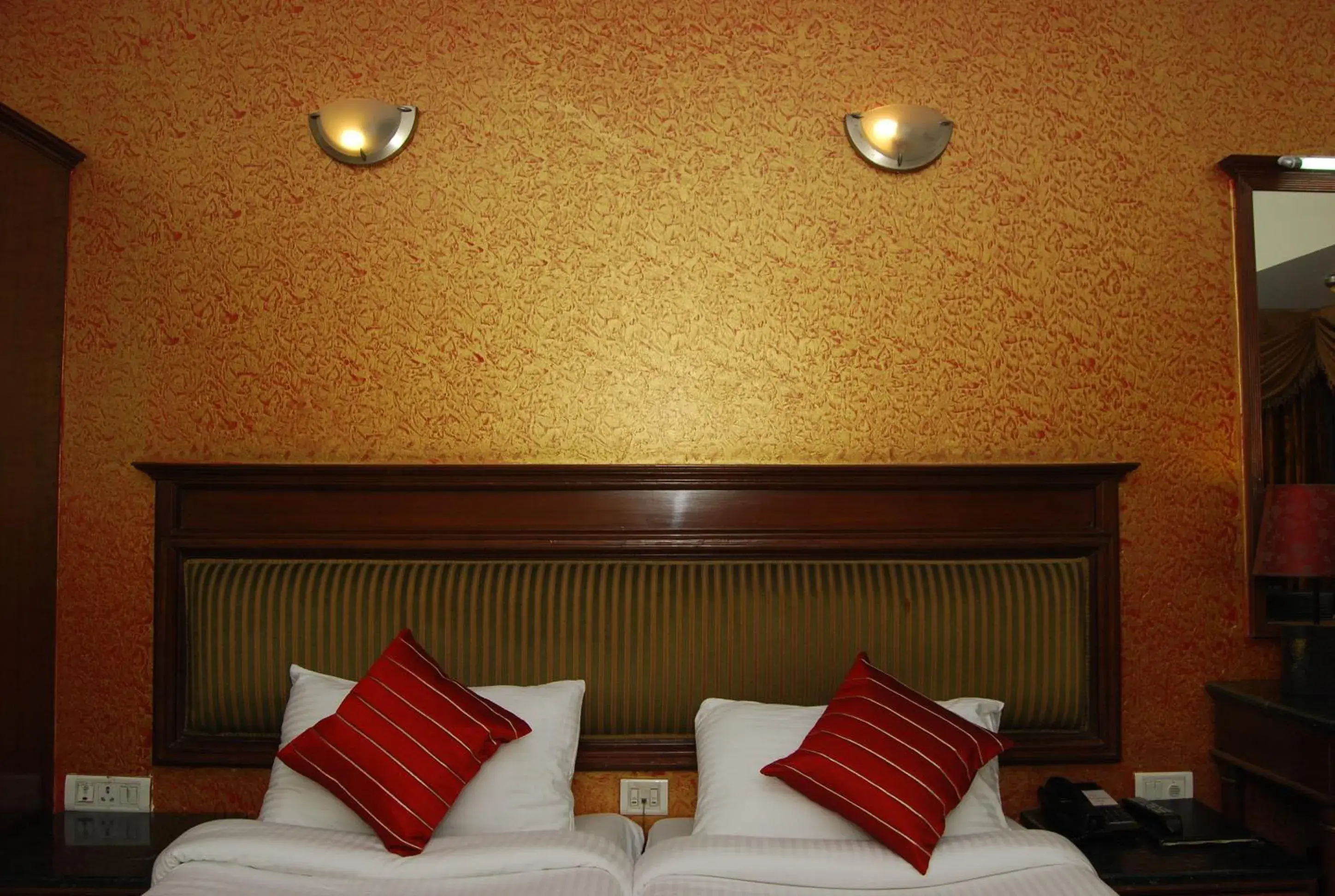 Bedroom, Bed in The Maple Leaf @ DLF Cyber City Bedroom, Bed in The Maple Leaf @ DLF Cyber City