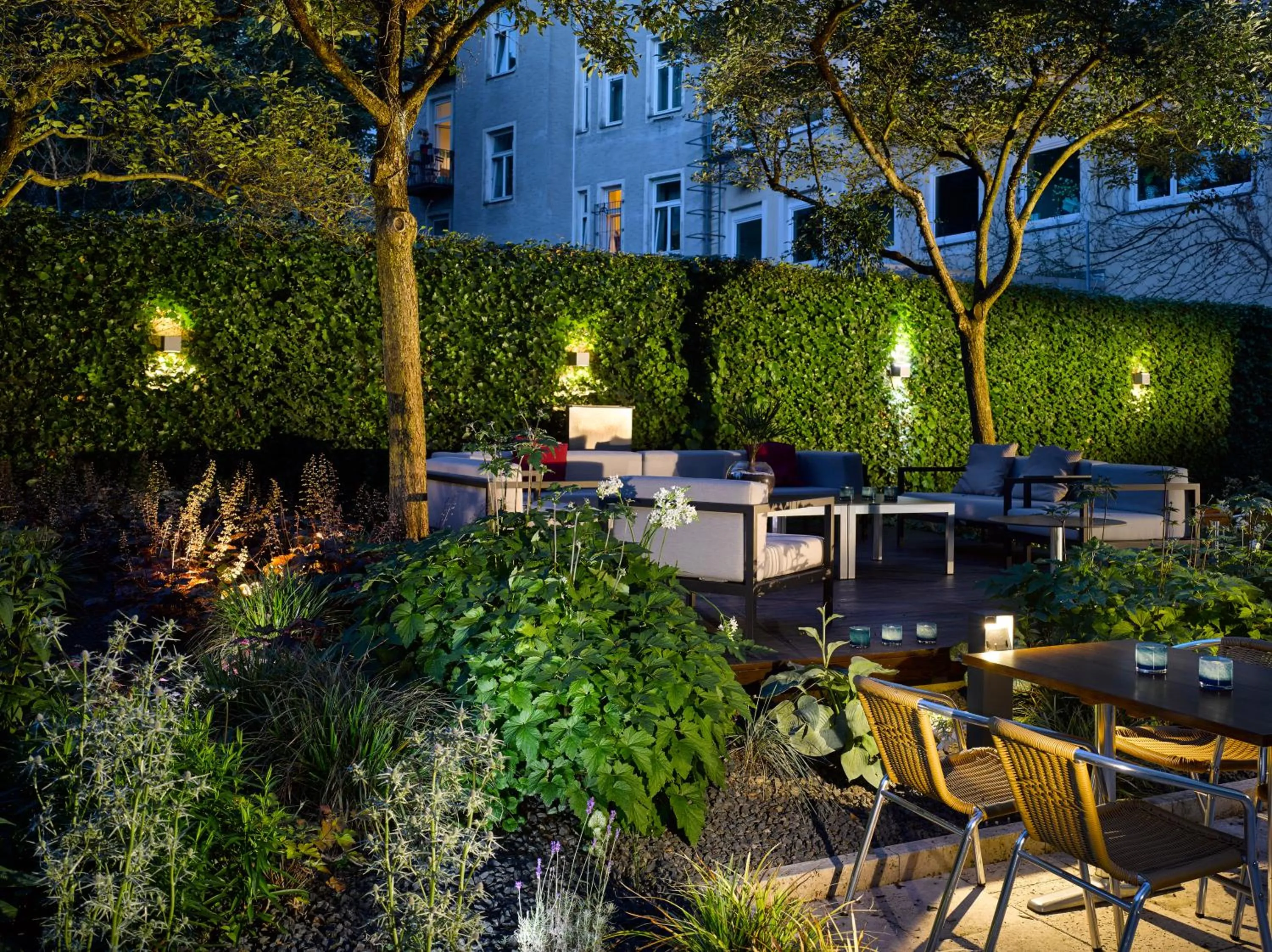 Patio in K+K Hotel am Harras