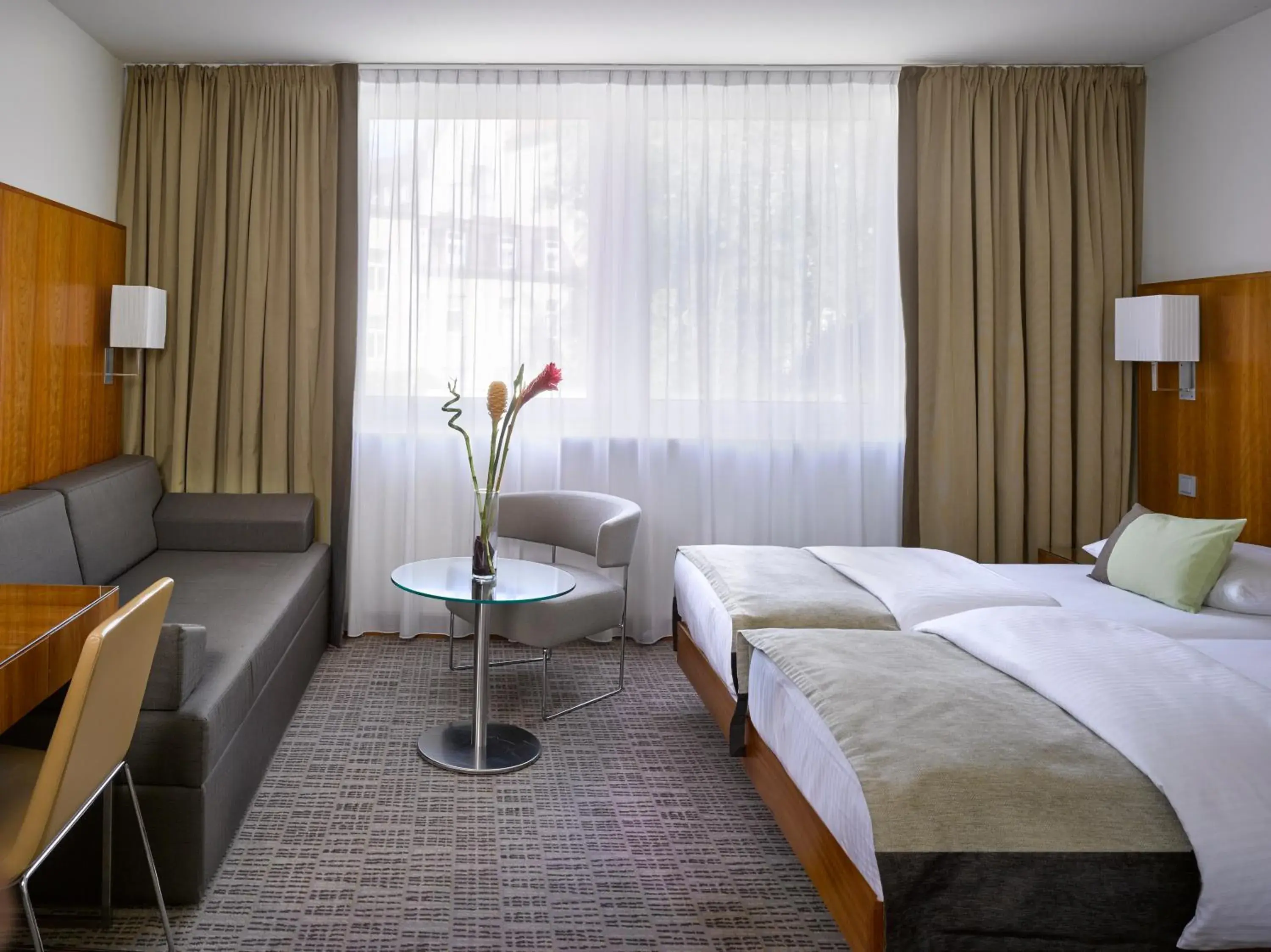 Photo of the whole room, Bed in K+K Hotel am Harras Photo of the whole room, Bed in K+K Hotel am Harras