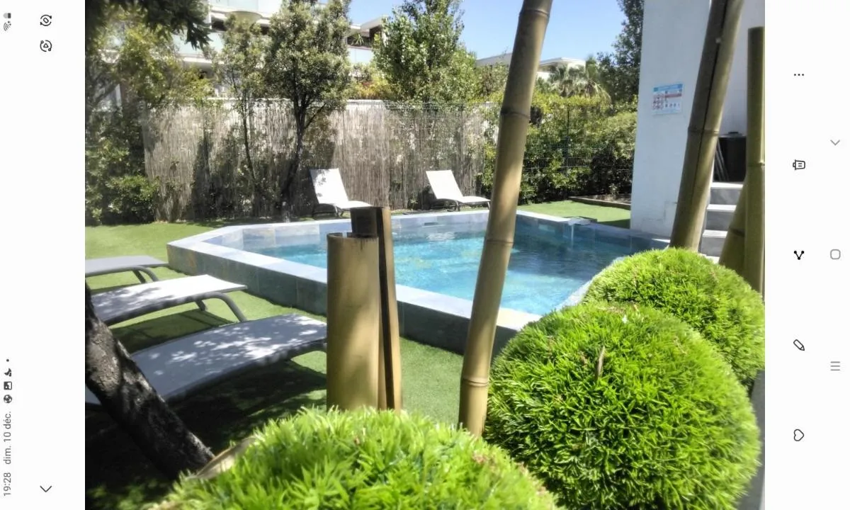 Villa en bord de plage