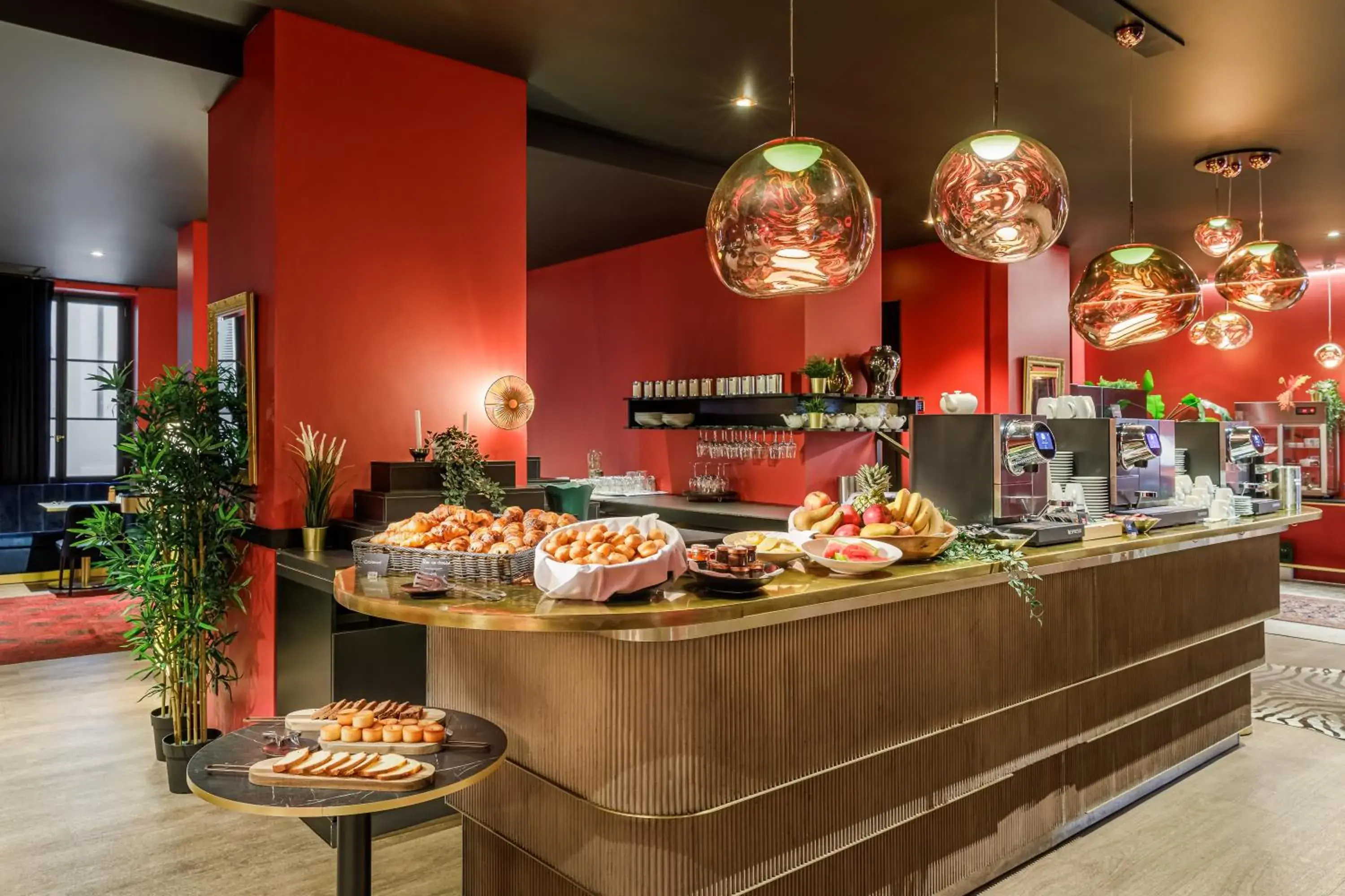 Buffet breakfast in Marmont Hotel Buffet breakfast in Marmont Hotel