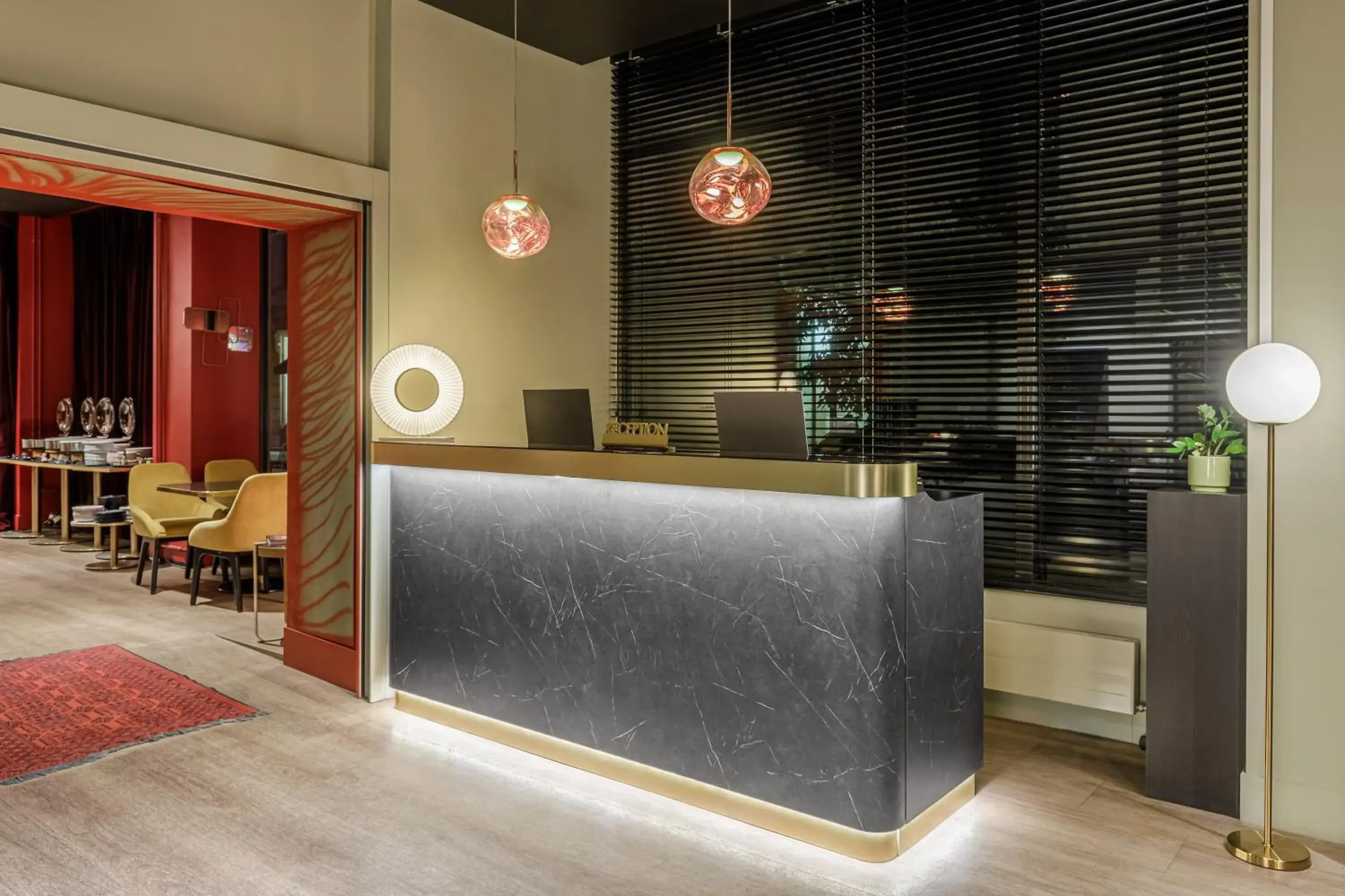 Lobby or reception in Marmont Hotel Lobby or reception in Marmont Hotel