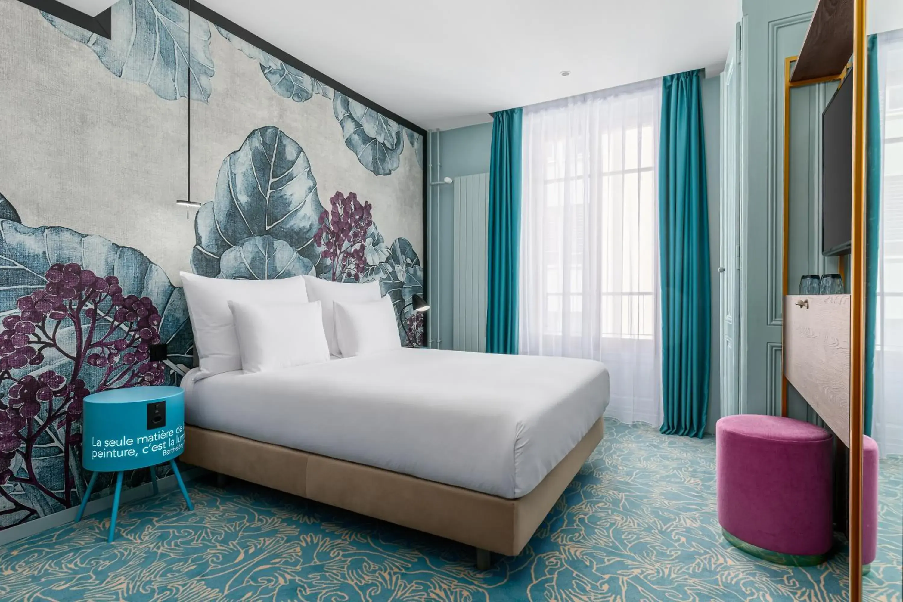 Bed in Marmont Hotel Bed in Marmont Hotel