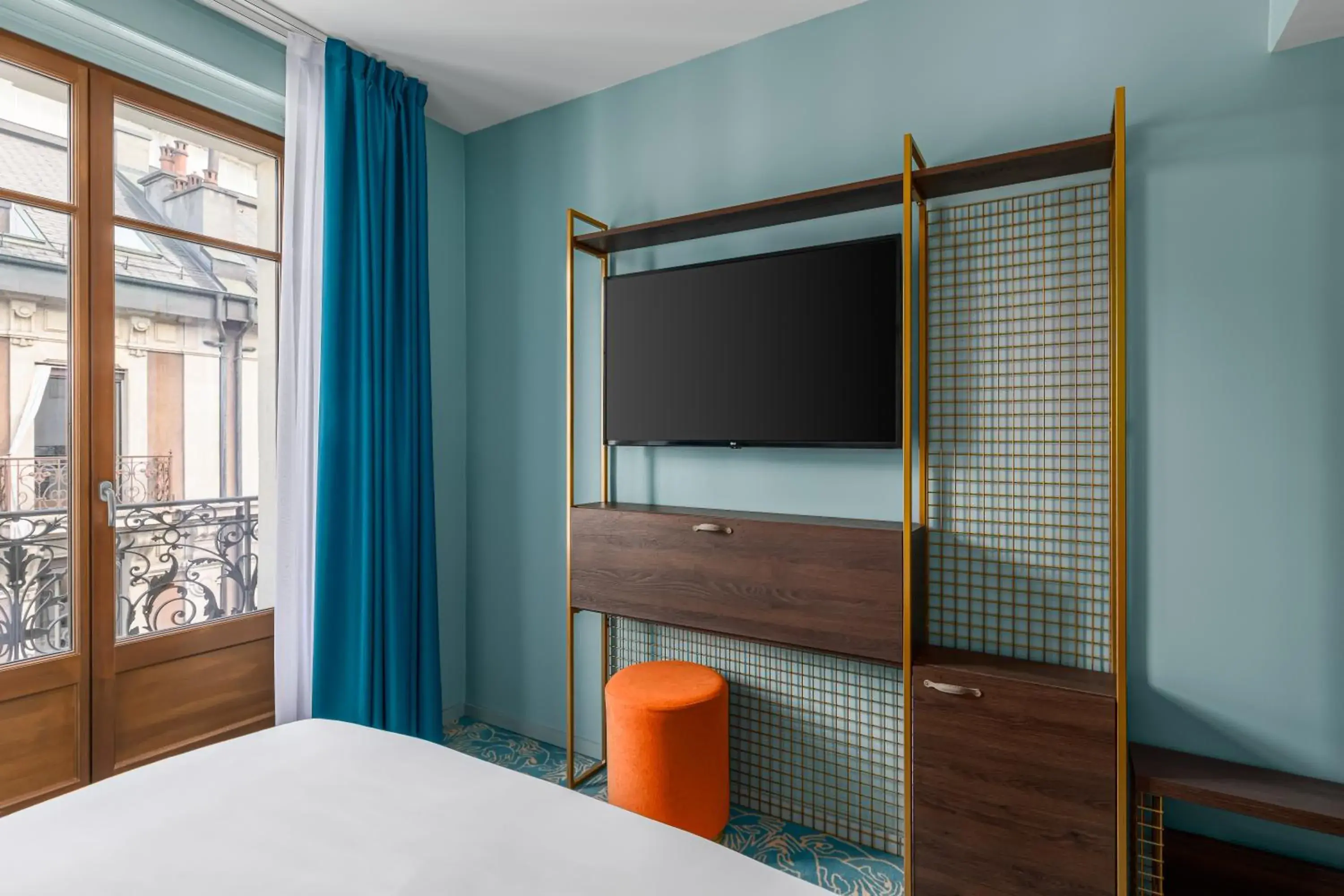 Bed in Marmont Hotel Bed in Marmont Hotel