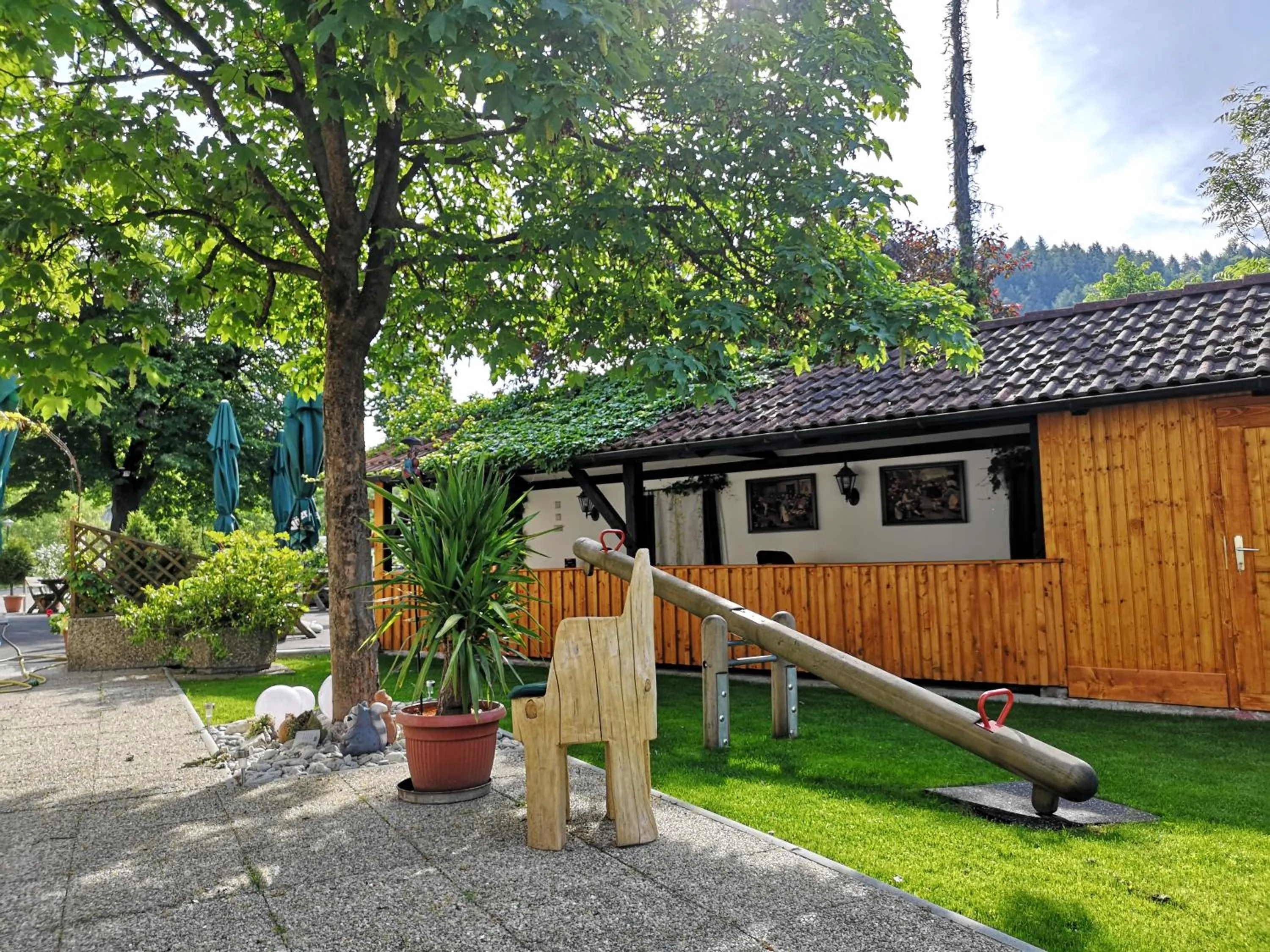 Patio in Gasthof Weingrill