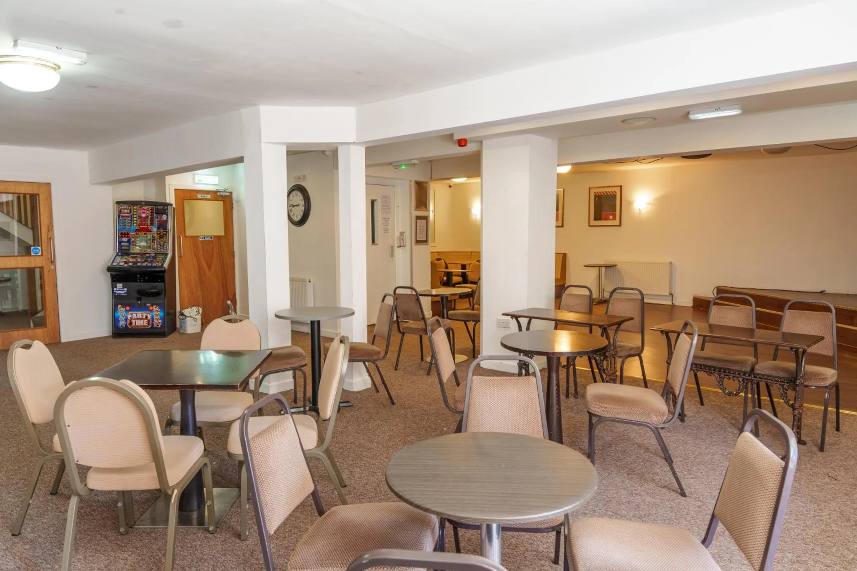 Dining area in The Royal Alexandra Hotel by Compass Hospitality