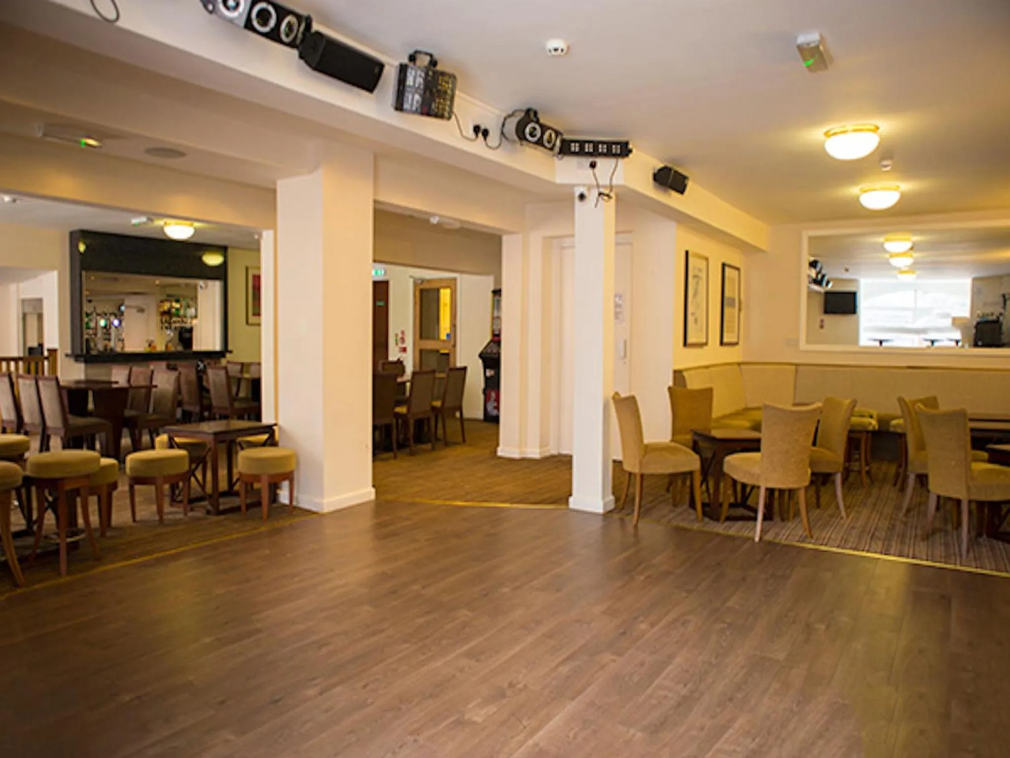 Seating area in The Royal Alexandra Hotel by Compass Hospitality