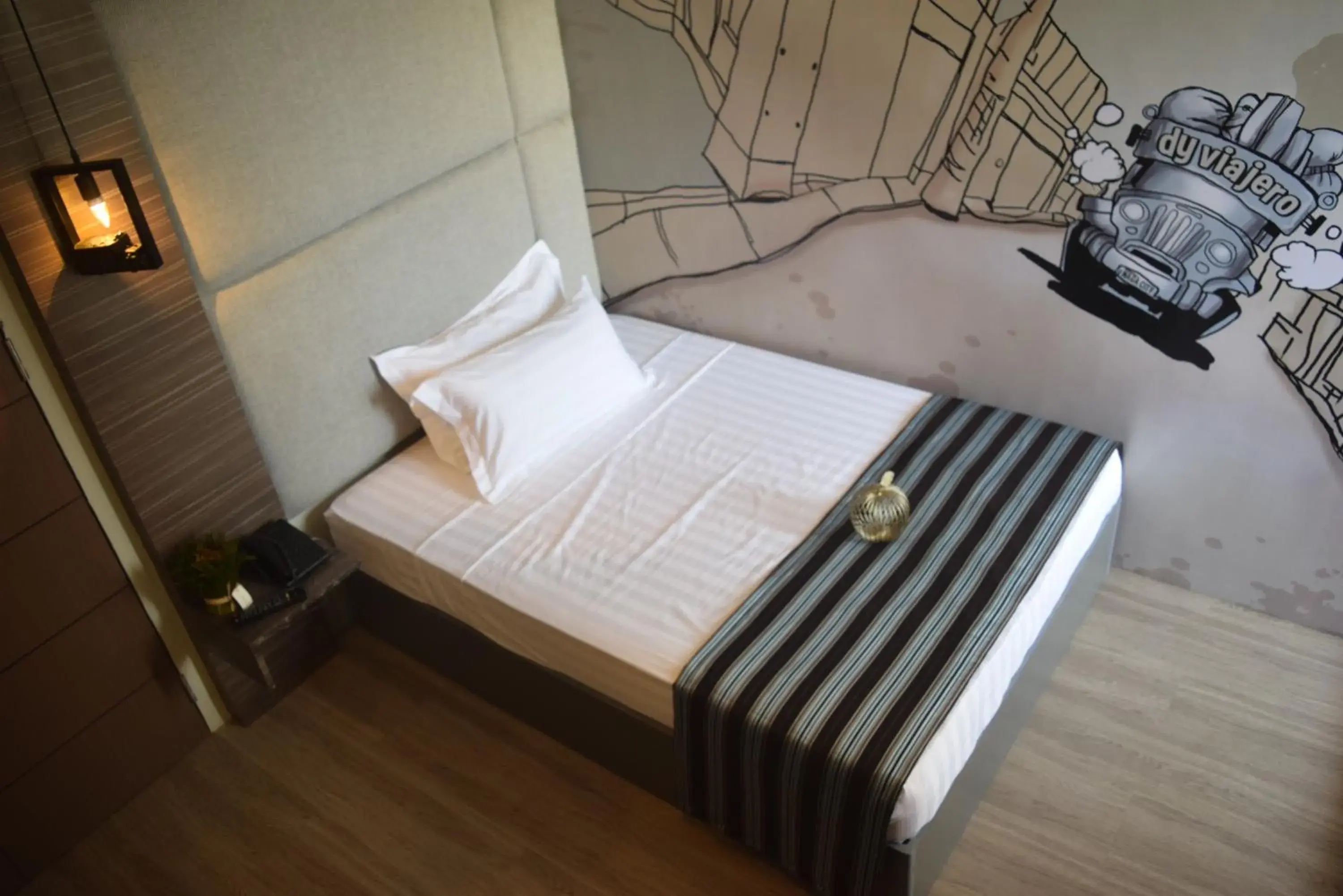 Bed in Dy Viajero Transient Hotel Bed in Dy Viajero Transient Hotel