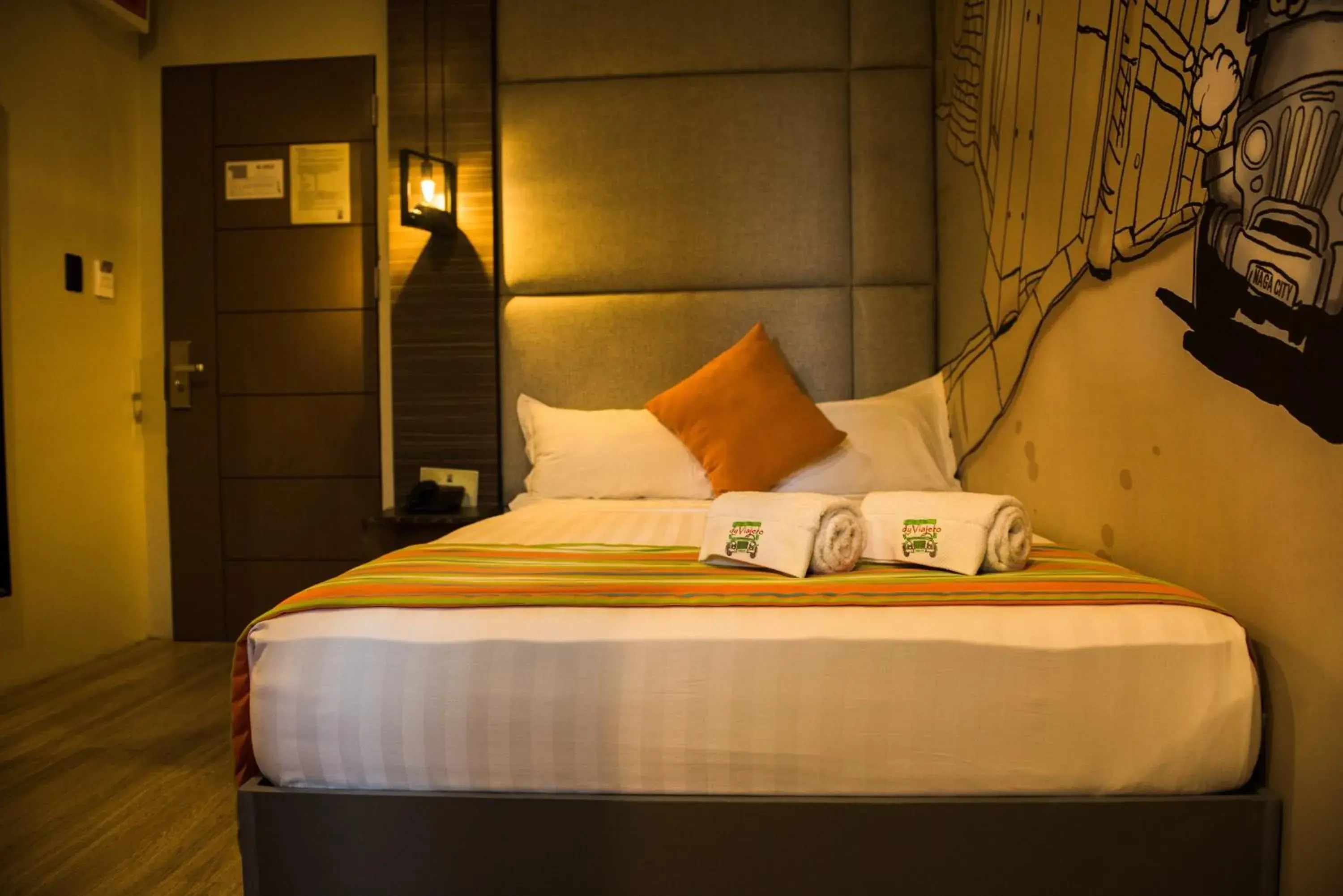 Bed in Dy Viajero Transient Hotel Bed in Dy Viajero Transient Hotel