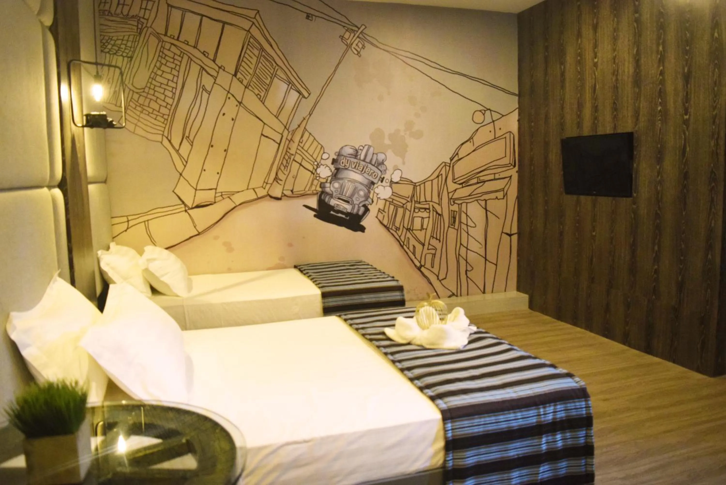 Photo of the whole room, Bed in Dy Viajero Transient Hotel