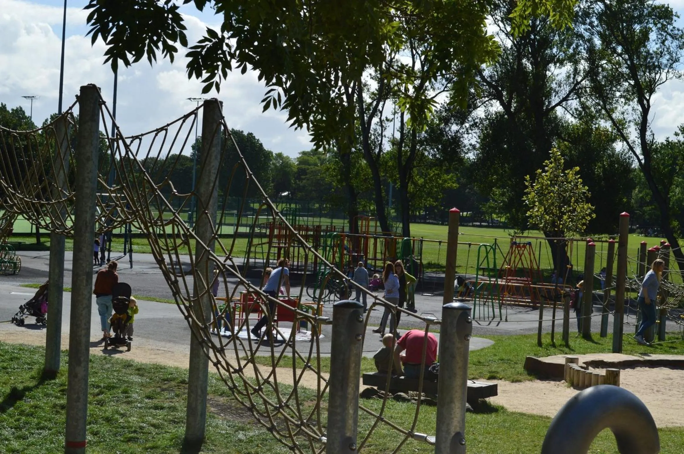 Off site in The Aspire