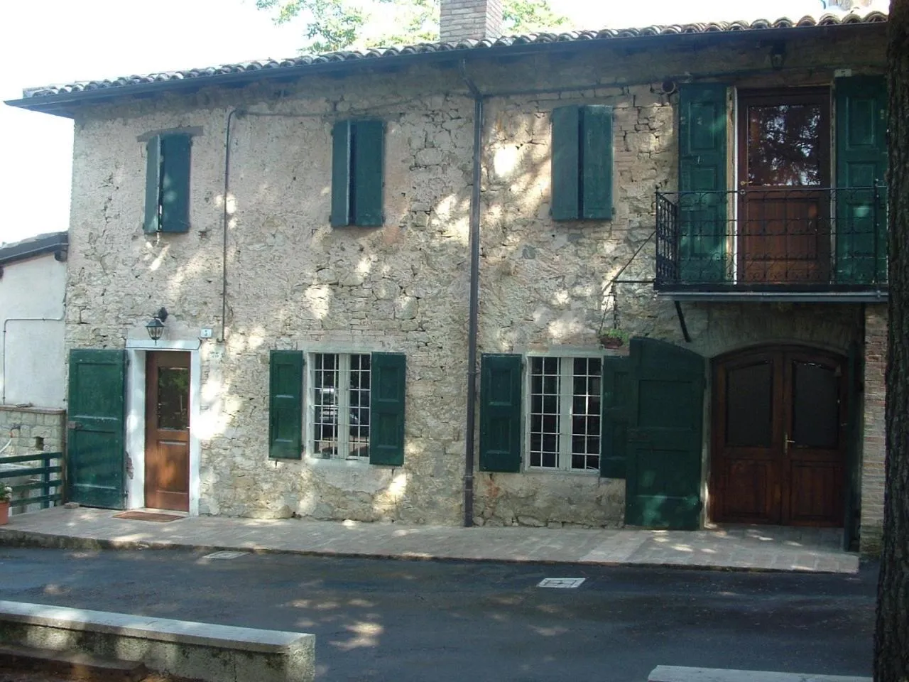 Facade/entrance in Ca' Morano