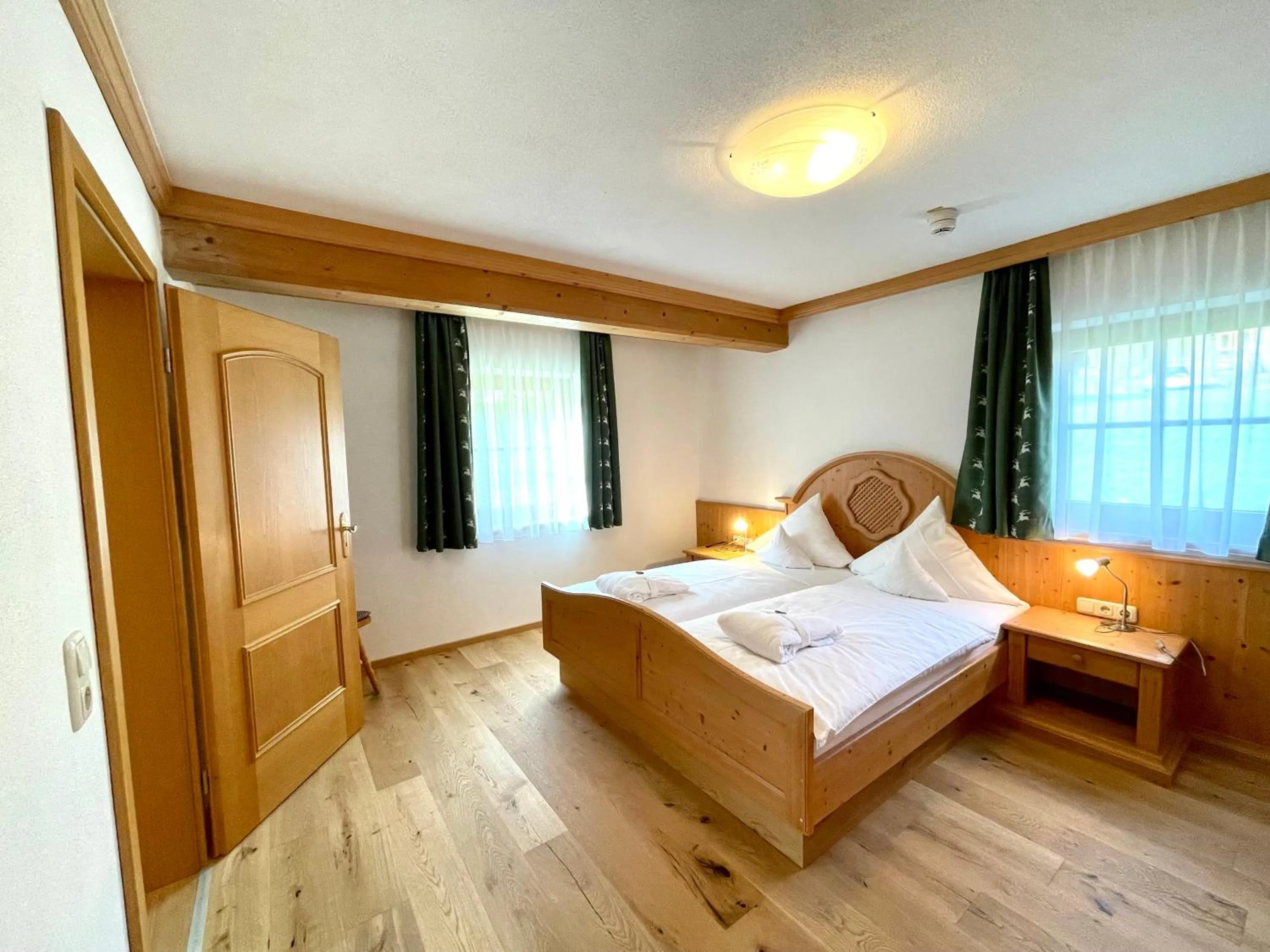 Bed in Naturhotel Reissenlehen