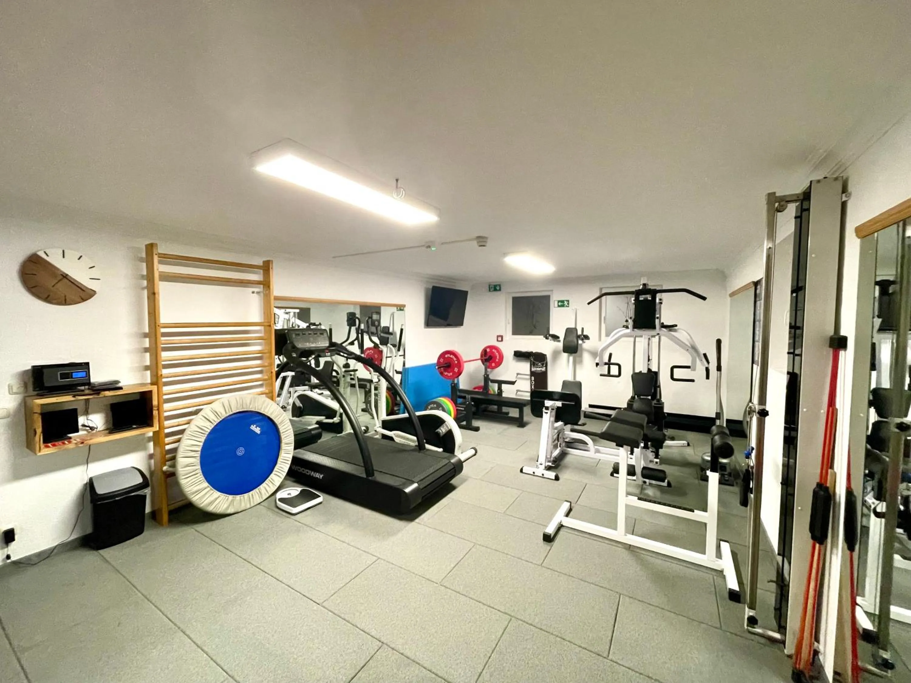Fitness centre/facilities in Naturhotel Reissenlehen
