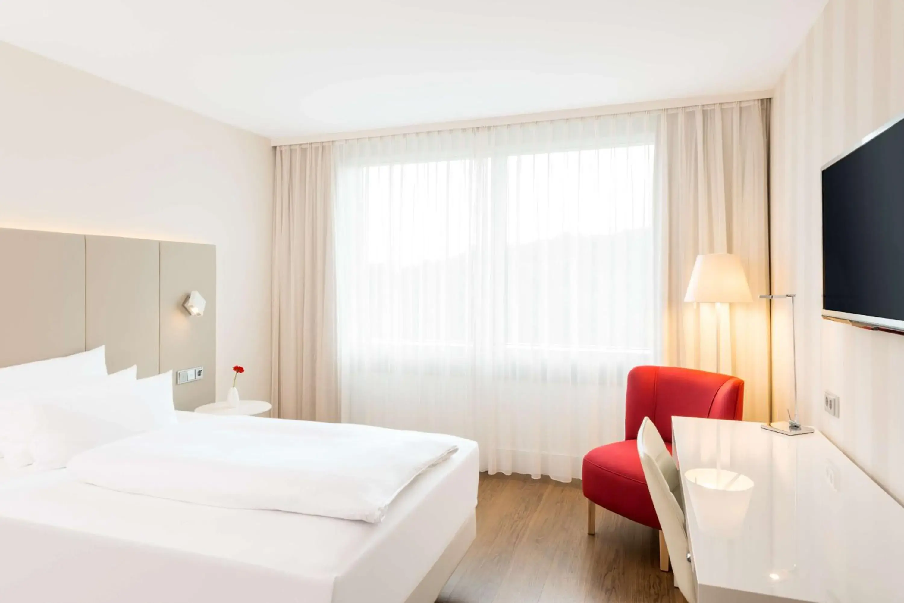 Bedroom, Bed in NH Collection Köln Mediapark Bedroom, Bed in NH Collection Köln Mediapark