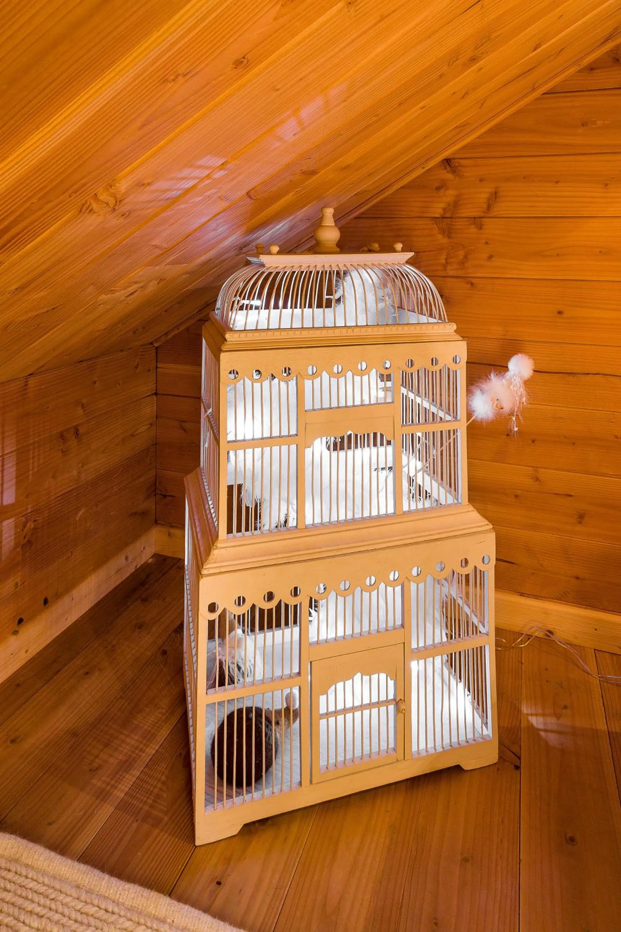 Decorative detail in Chalet Carpe Diem