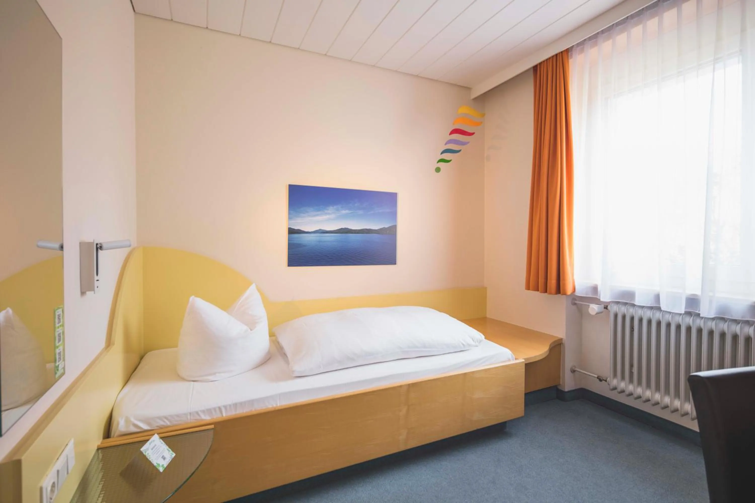 Bedroom, Bed in Hotel Luise