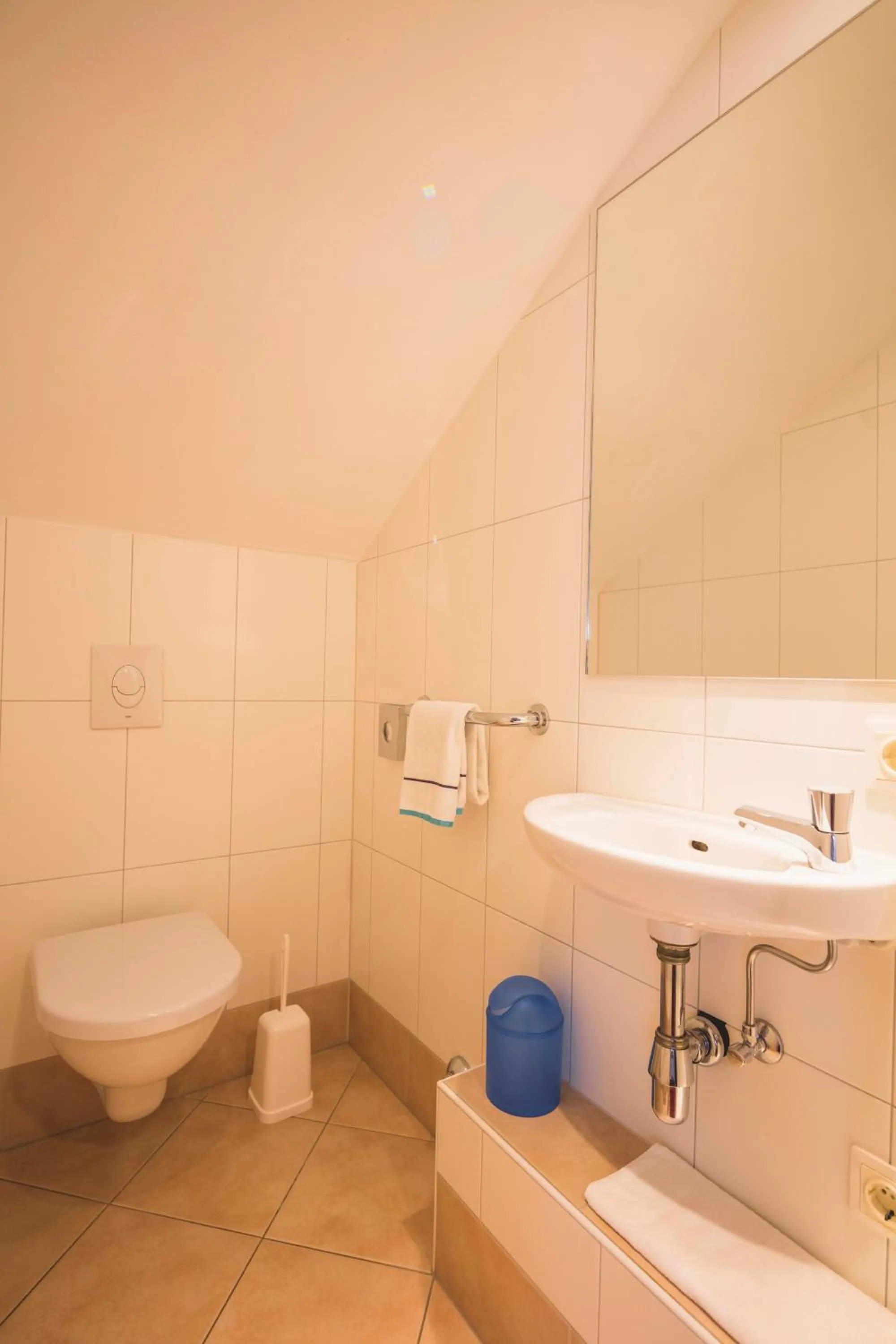 Toilet in Hotel Luise