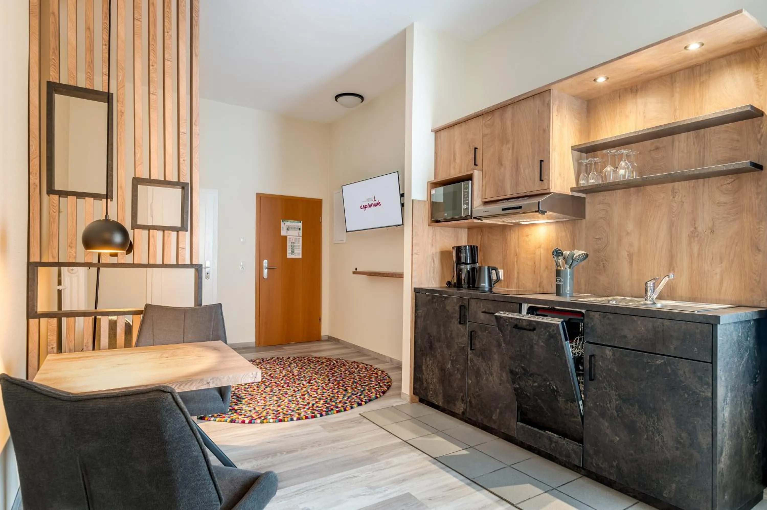 Seating area in Hotel Esplanade Dortmund