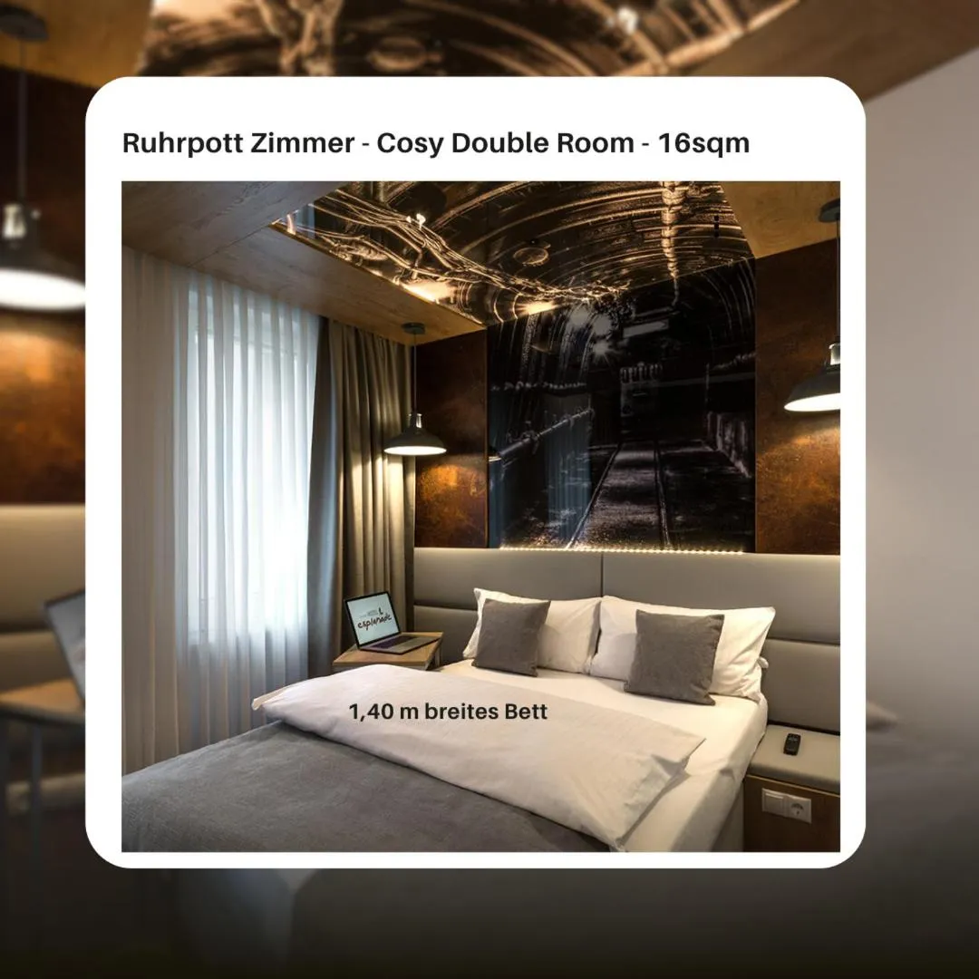 Cozy Double Room in Hotel Esplanade Dortmund