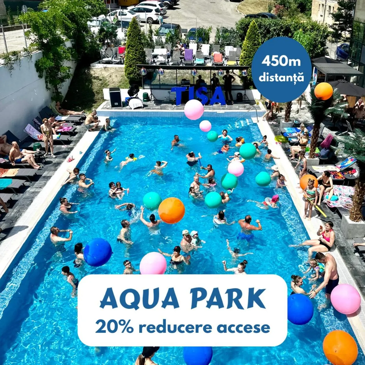 Aqua park in Hotel TISA