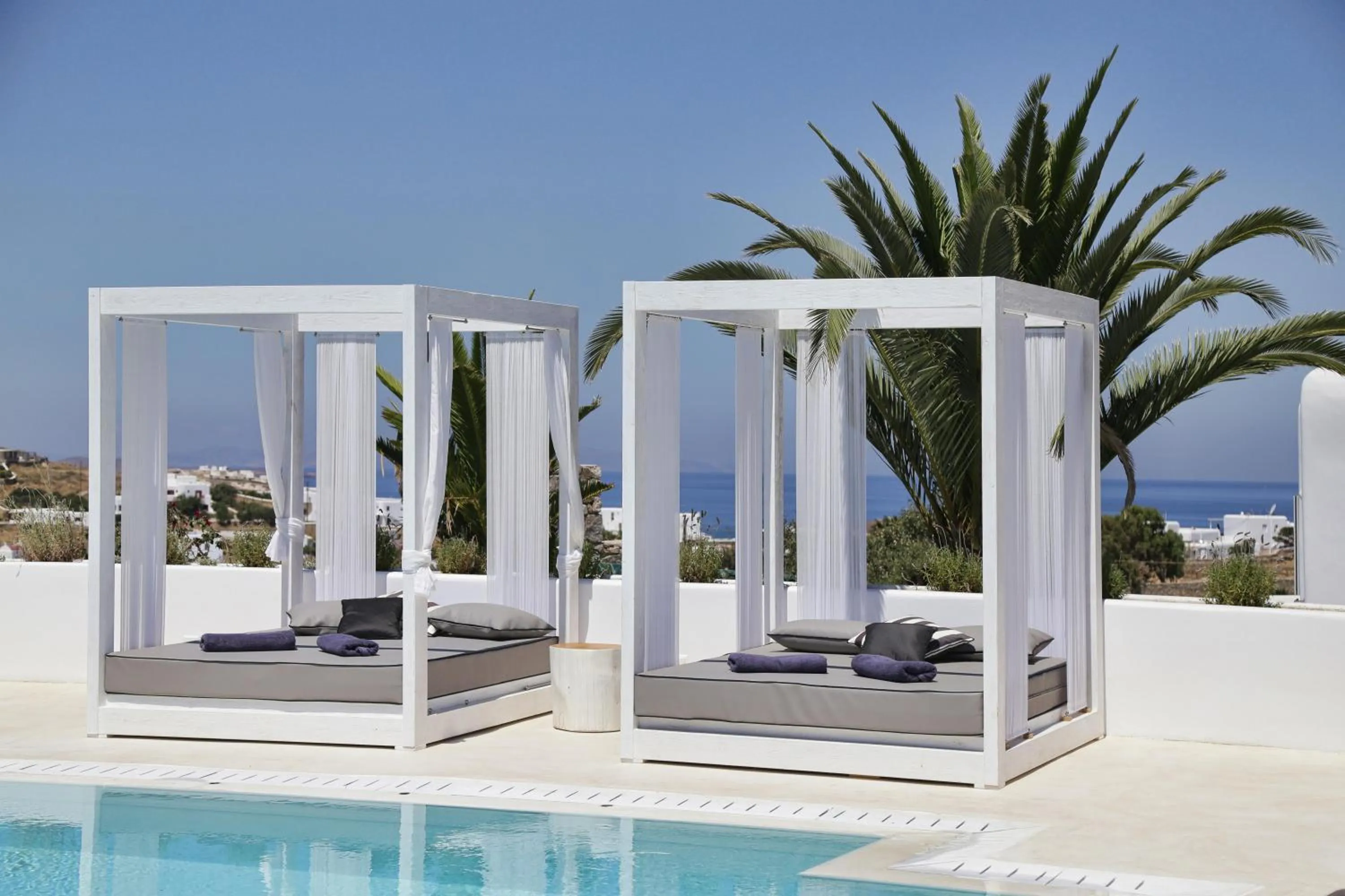 Swimming pool in Livin Mykonos Hotel - Adults Only