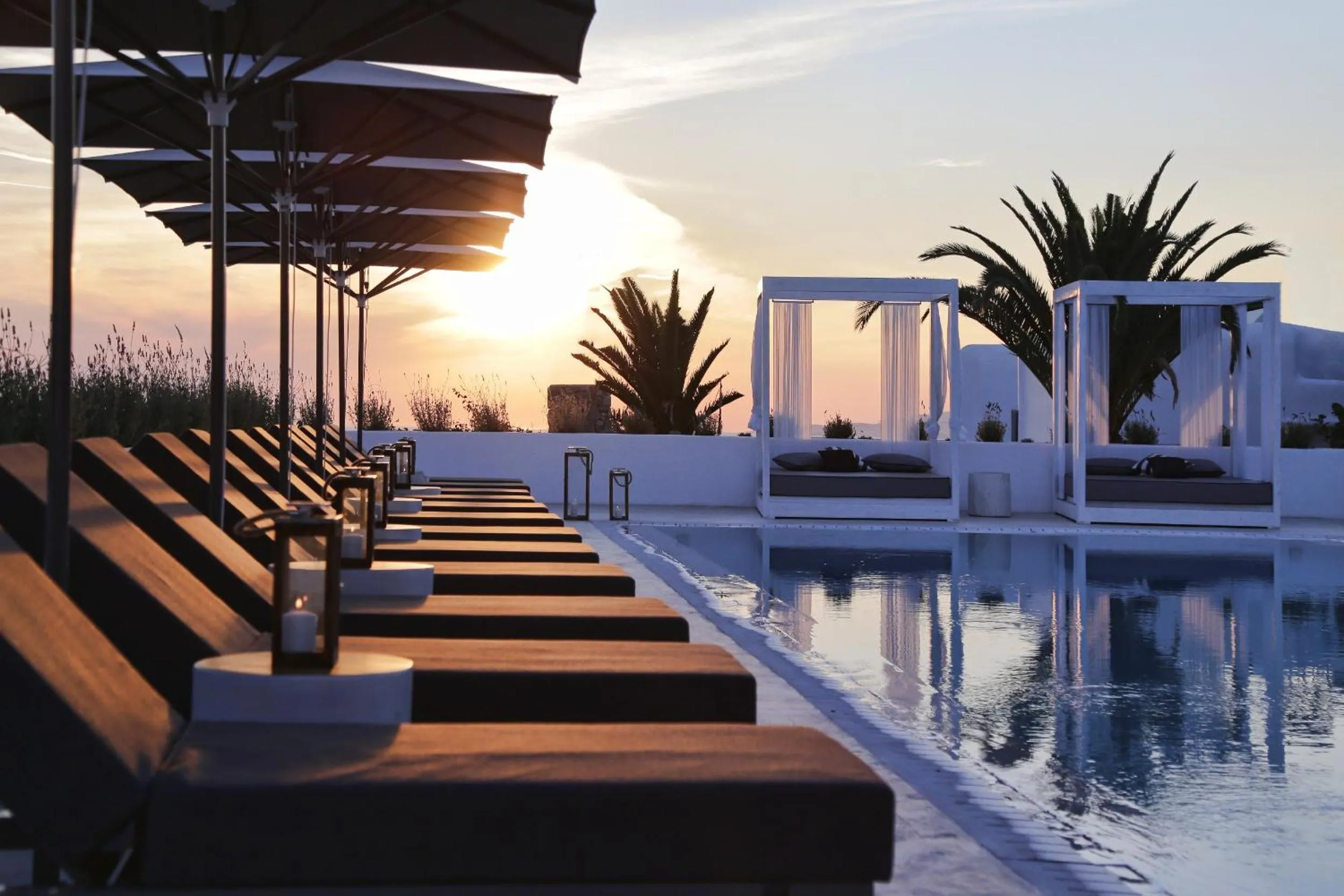 Swimming pool in Livin Mykonos Hotel - Adults Only