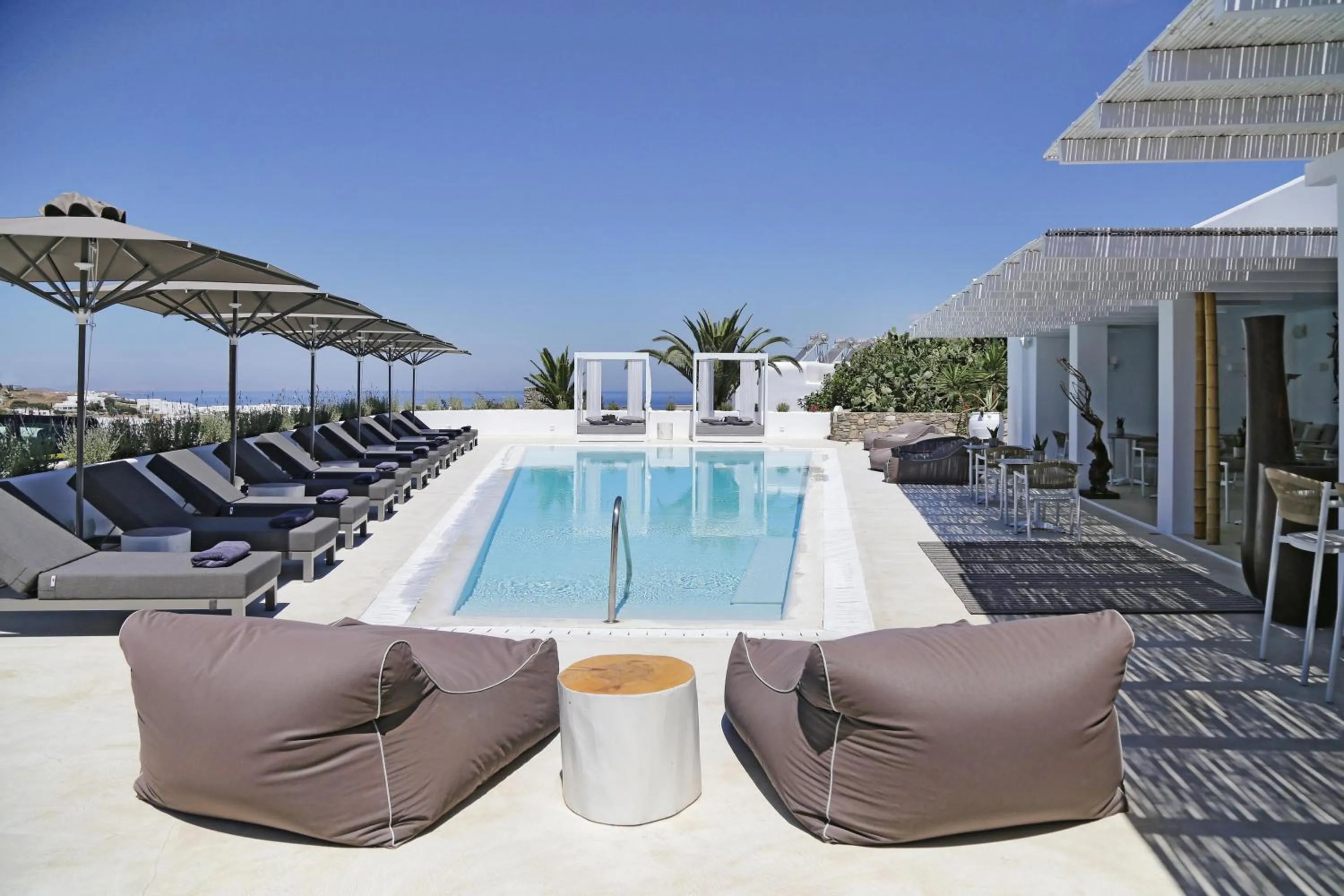 Swimming pool in Livin Mykonos Hotel - Adults Only