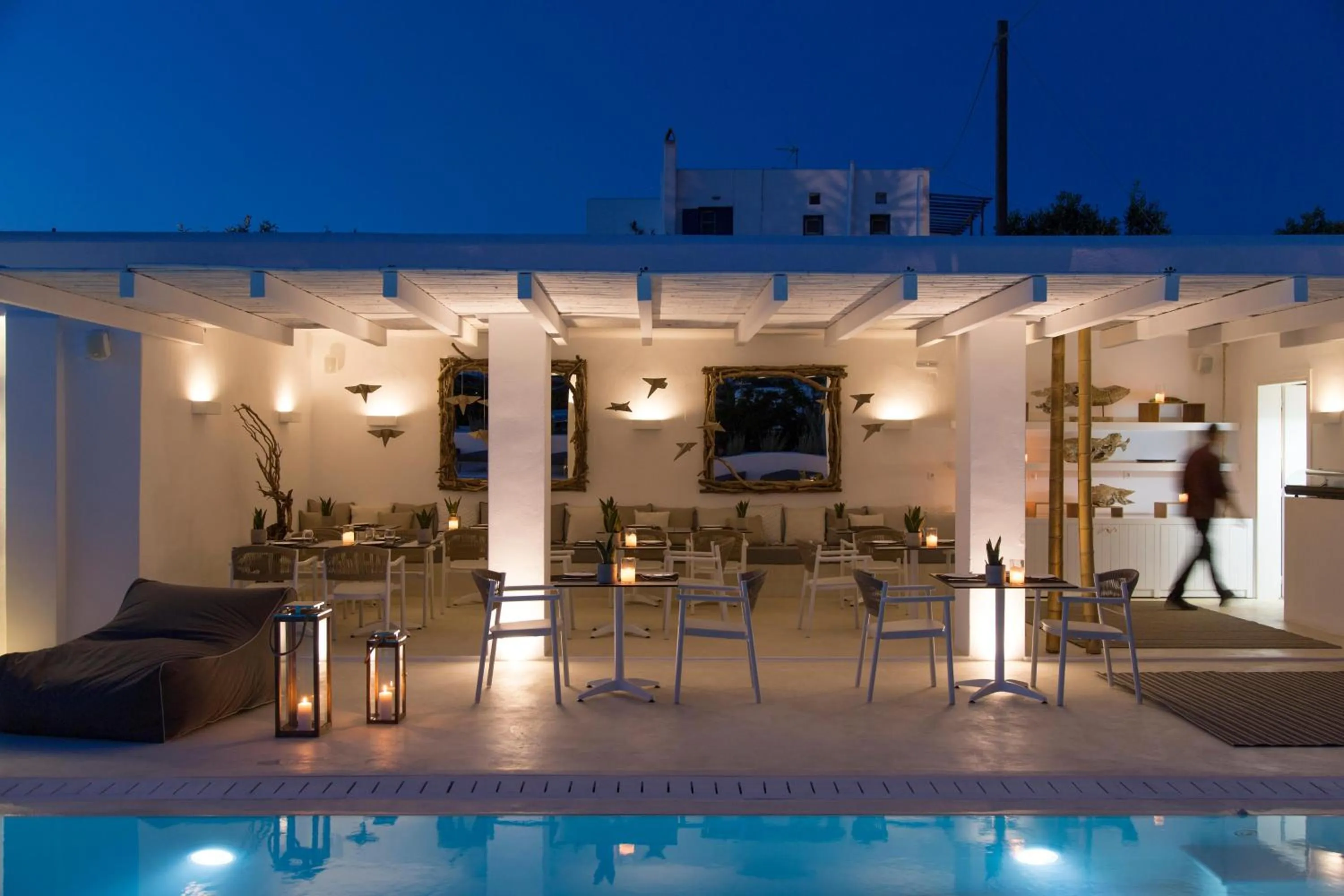 Swimming pool in Livin Mykonos Hotel - Adults Only