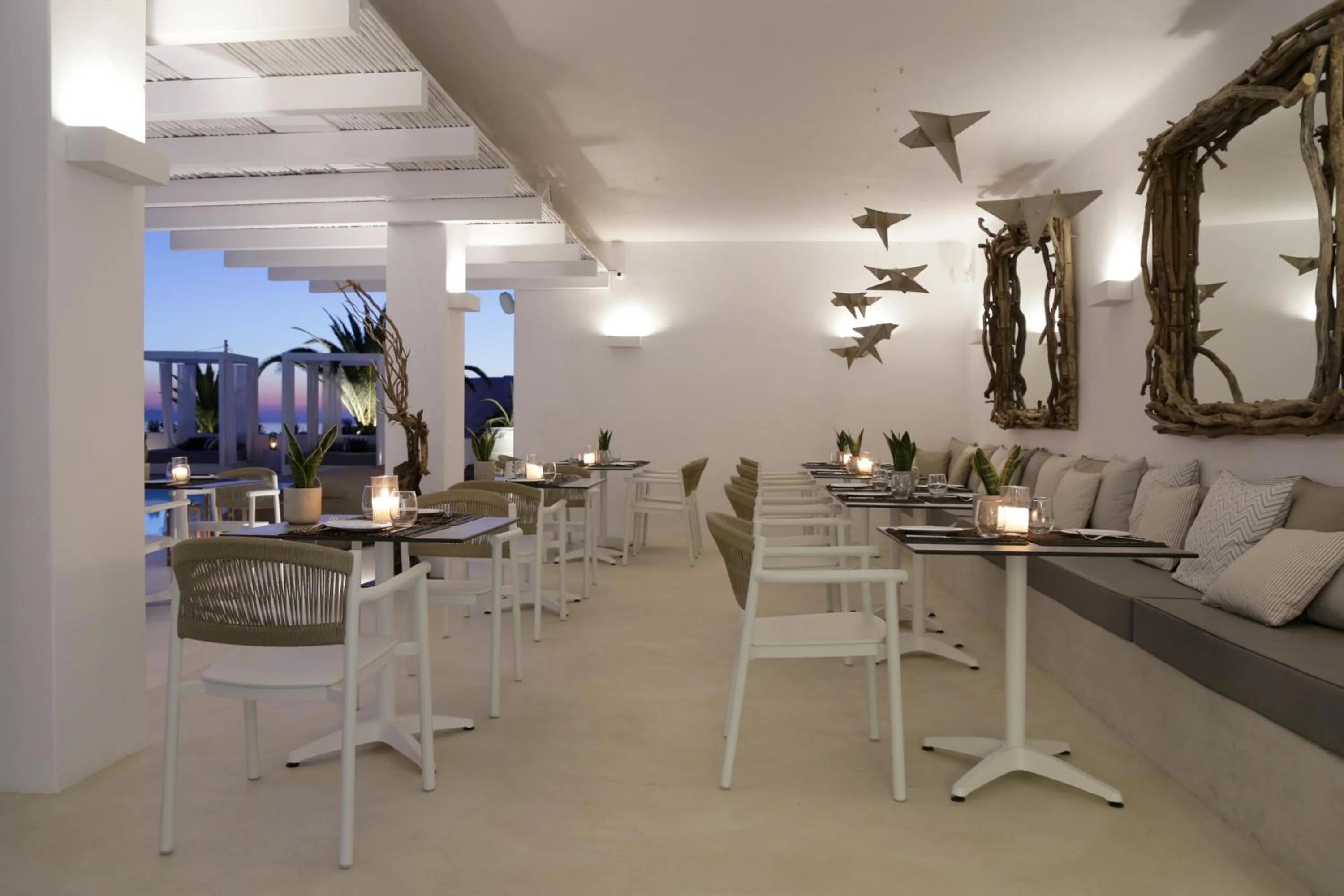 Restaurant/places to eat in Livin Mykonos Hotel - Adults Only