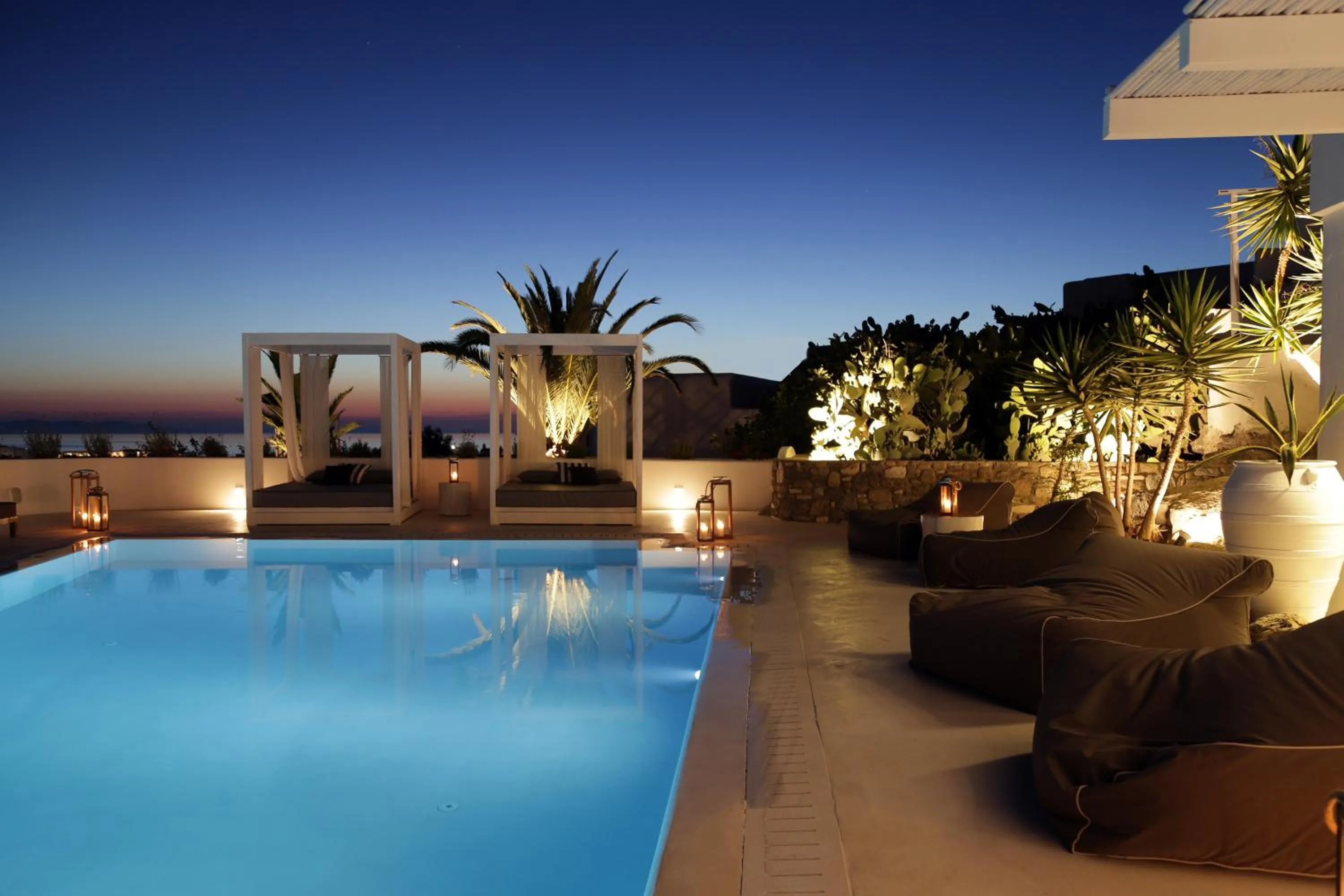 Swimming pool in Livin Mykonos Hotel - Adults Only