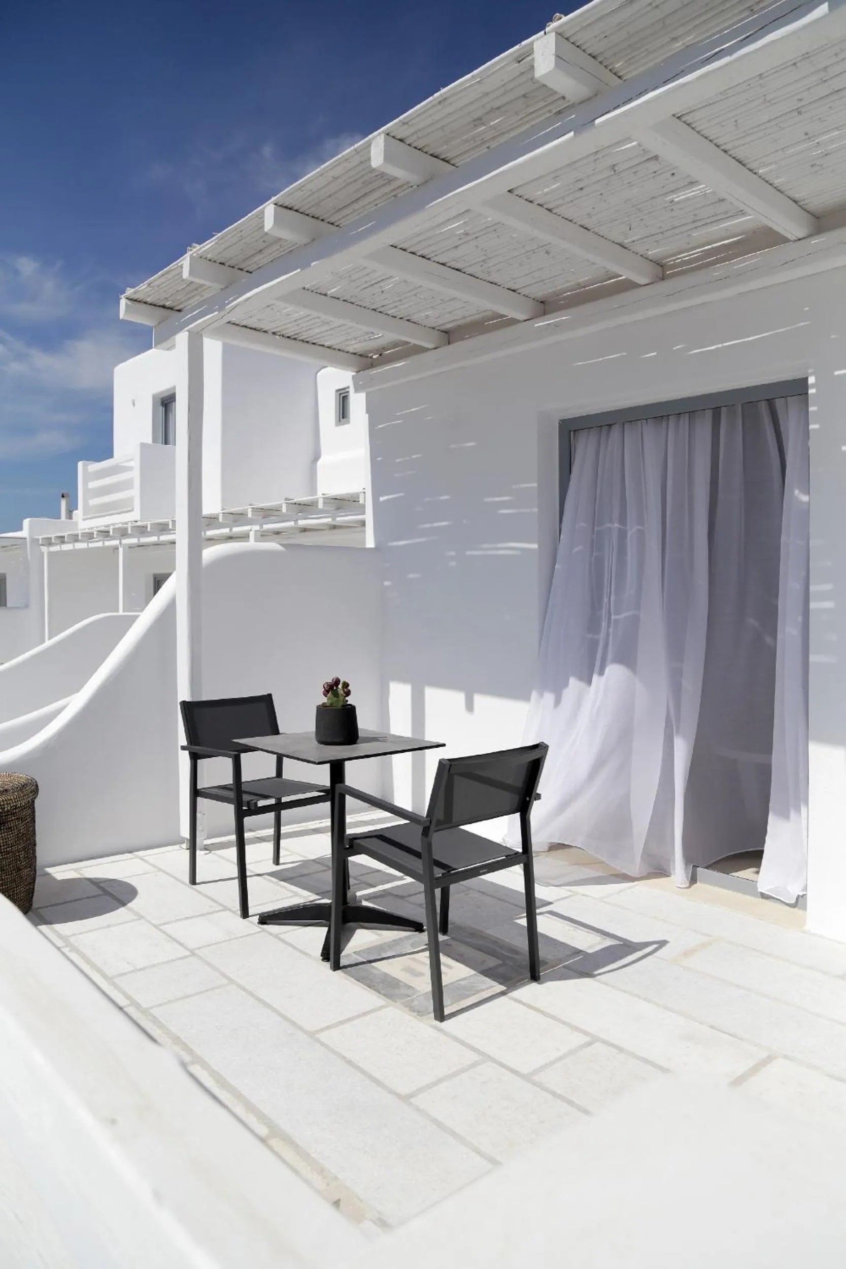 Balcony/Terrace in Livin Mykonos Hotel - Adults Only