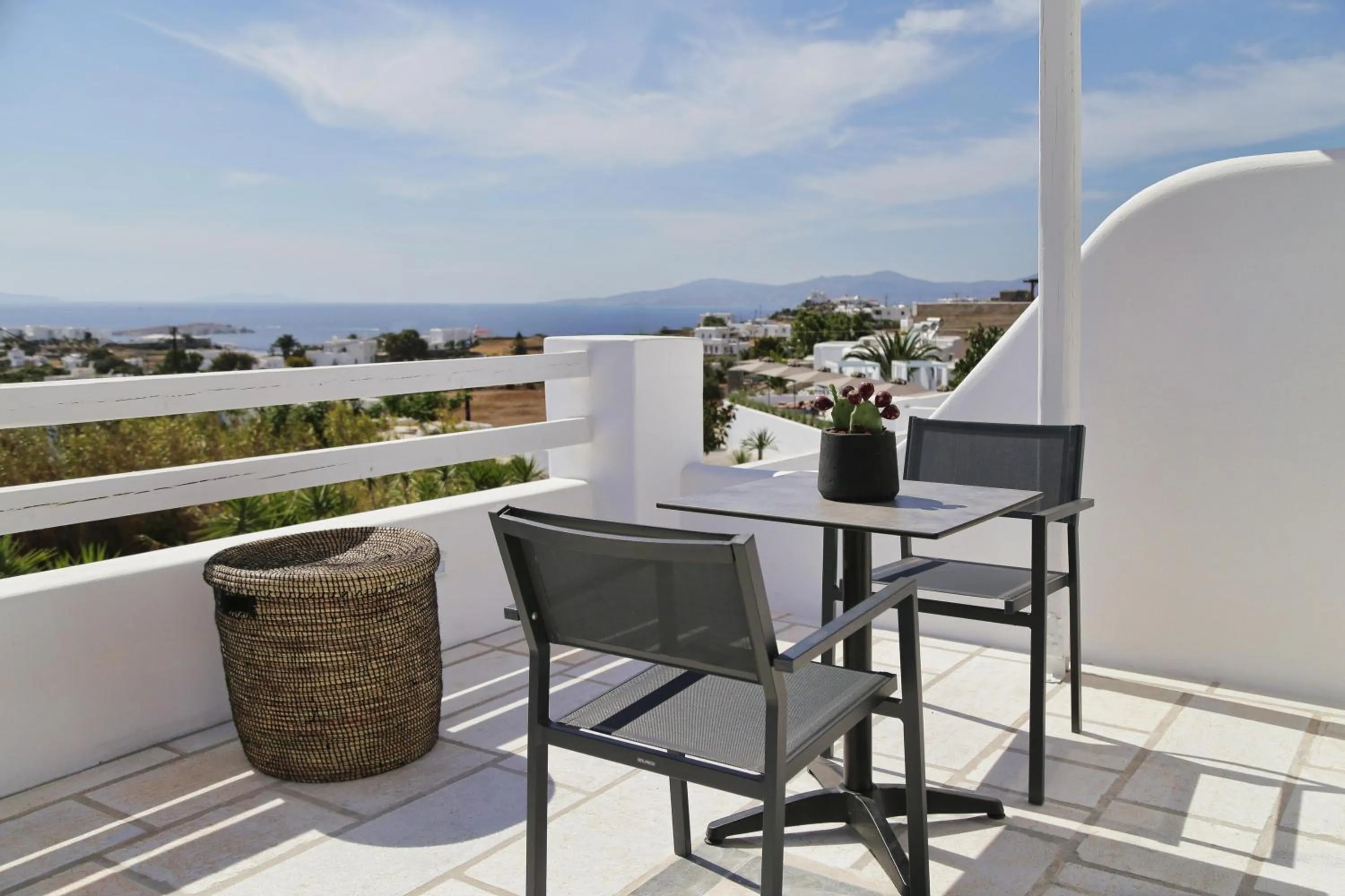 Balcony/Terrace in Livin Mykonos Hotel - Adults Only