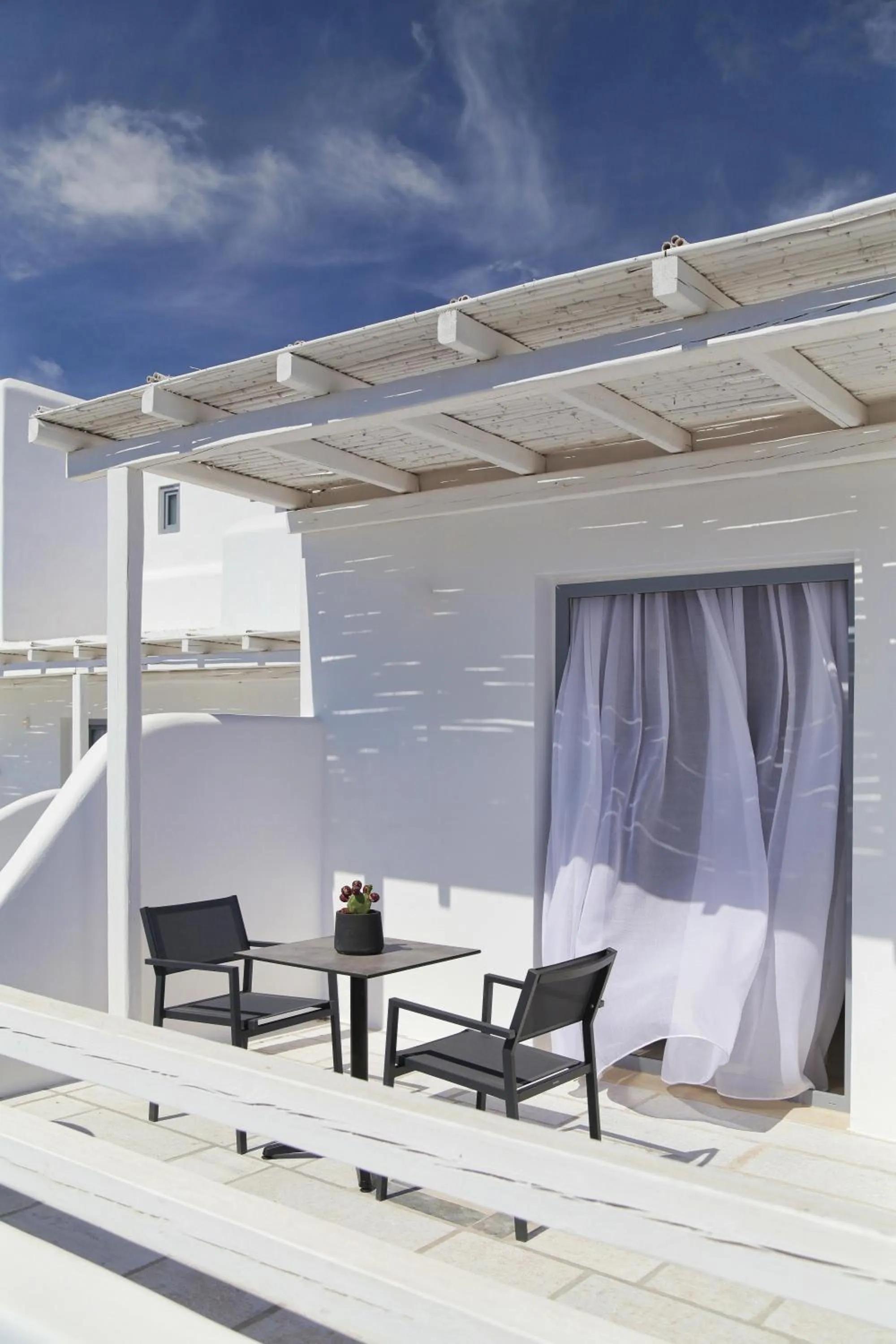 Balcony/Terrace in Livin Mykonos Hotel - Adults Only