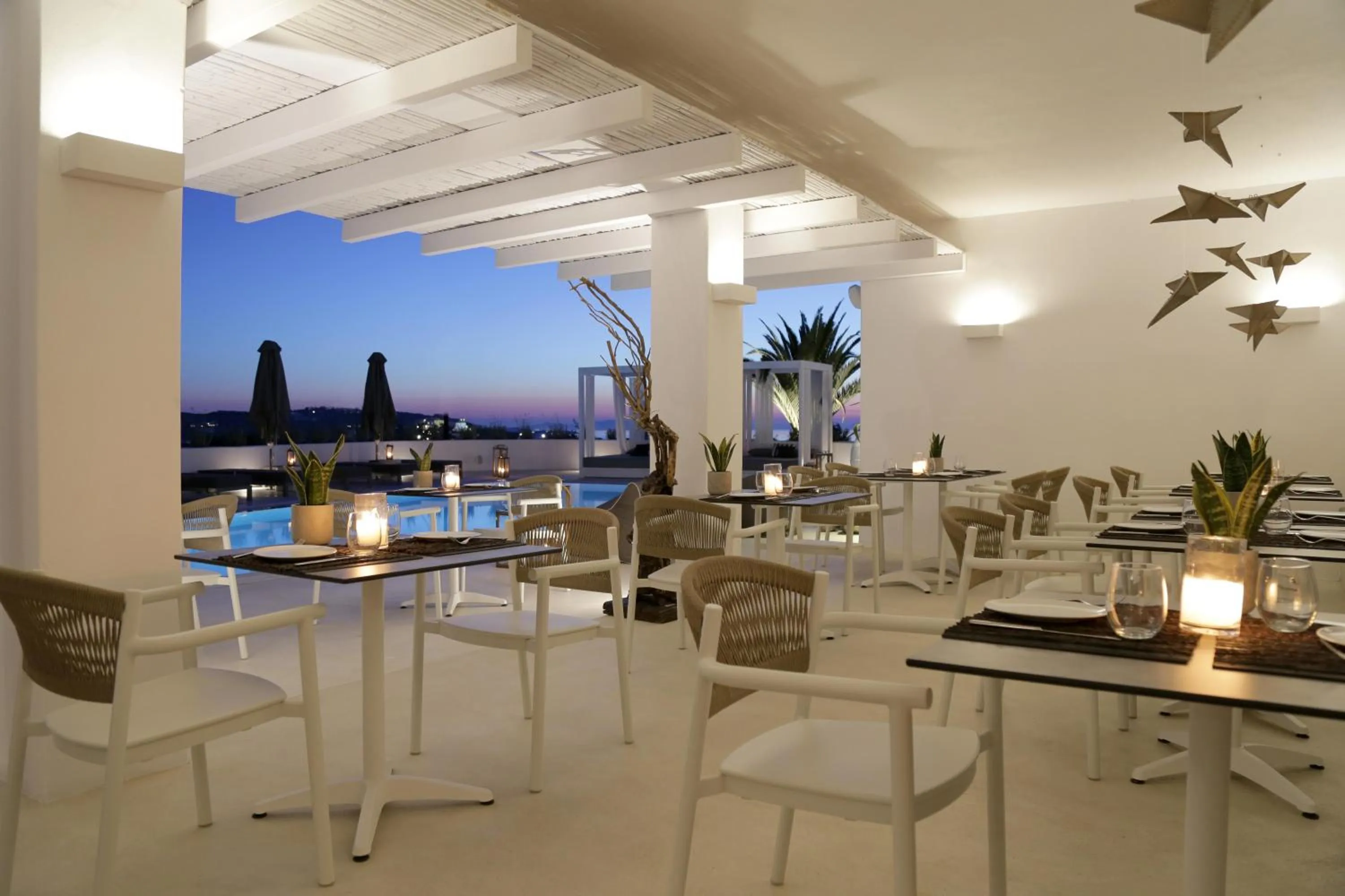 Restaurant/places to eat in Livin Mykonos Hotel - Adults Only