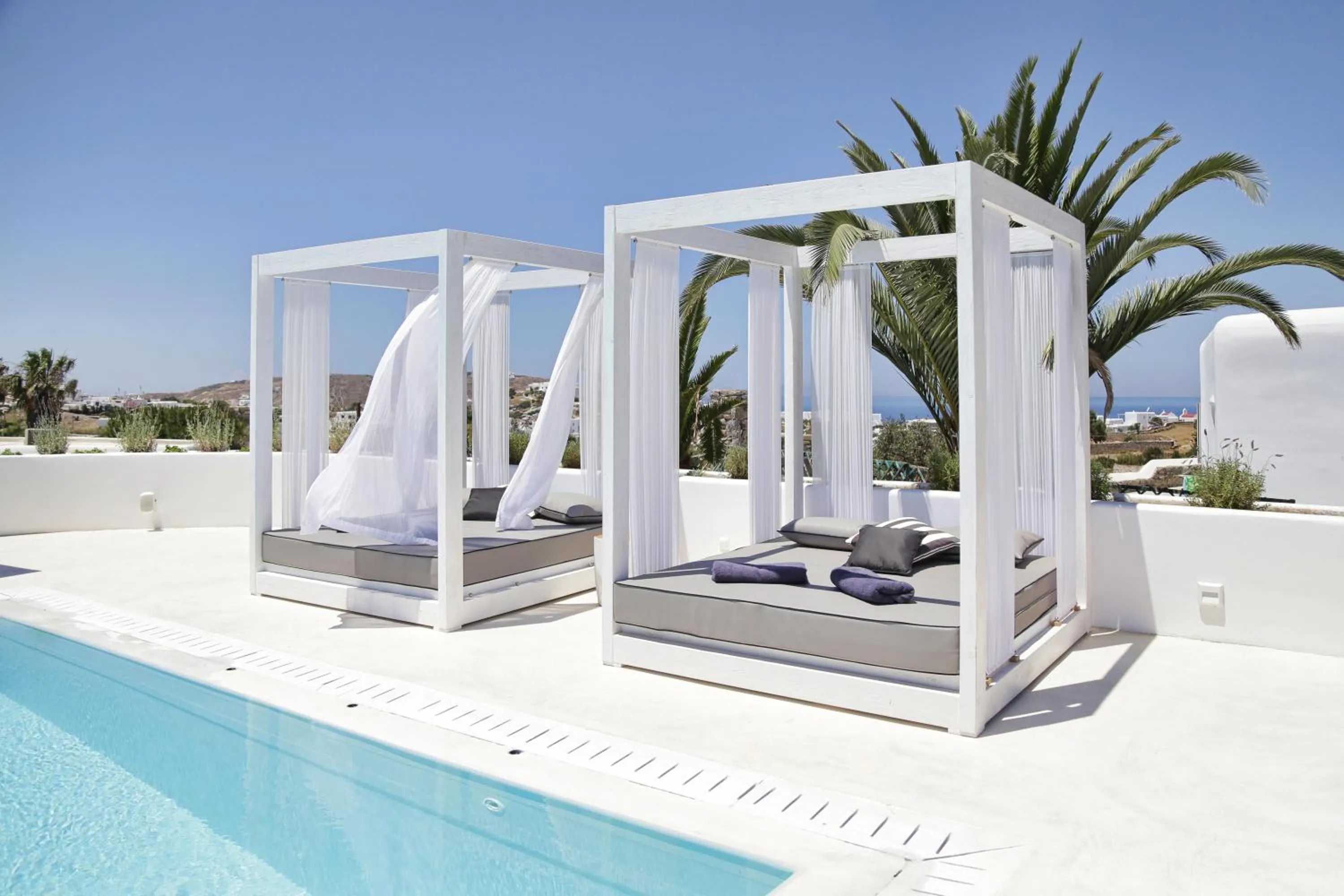 Swimming pool in Livin Mykonos Hotel - Adults Only