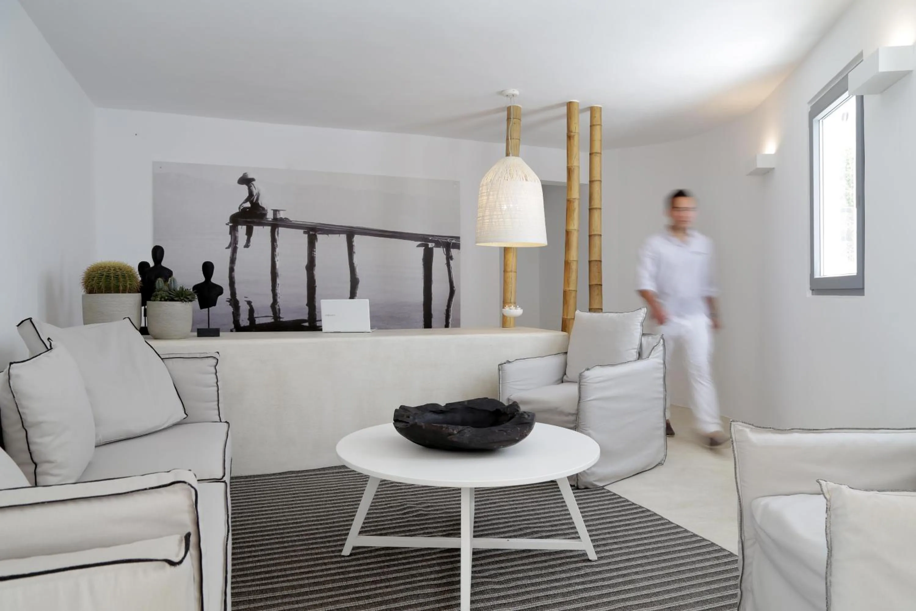 Lobby or reception in Livin Mykonos Hotel - Adults Only