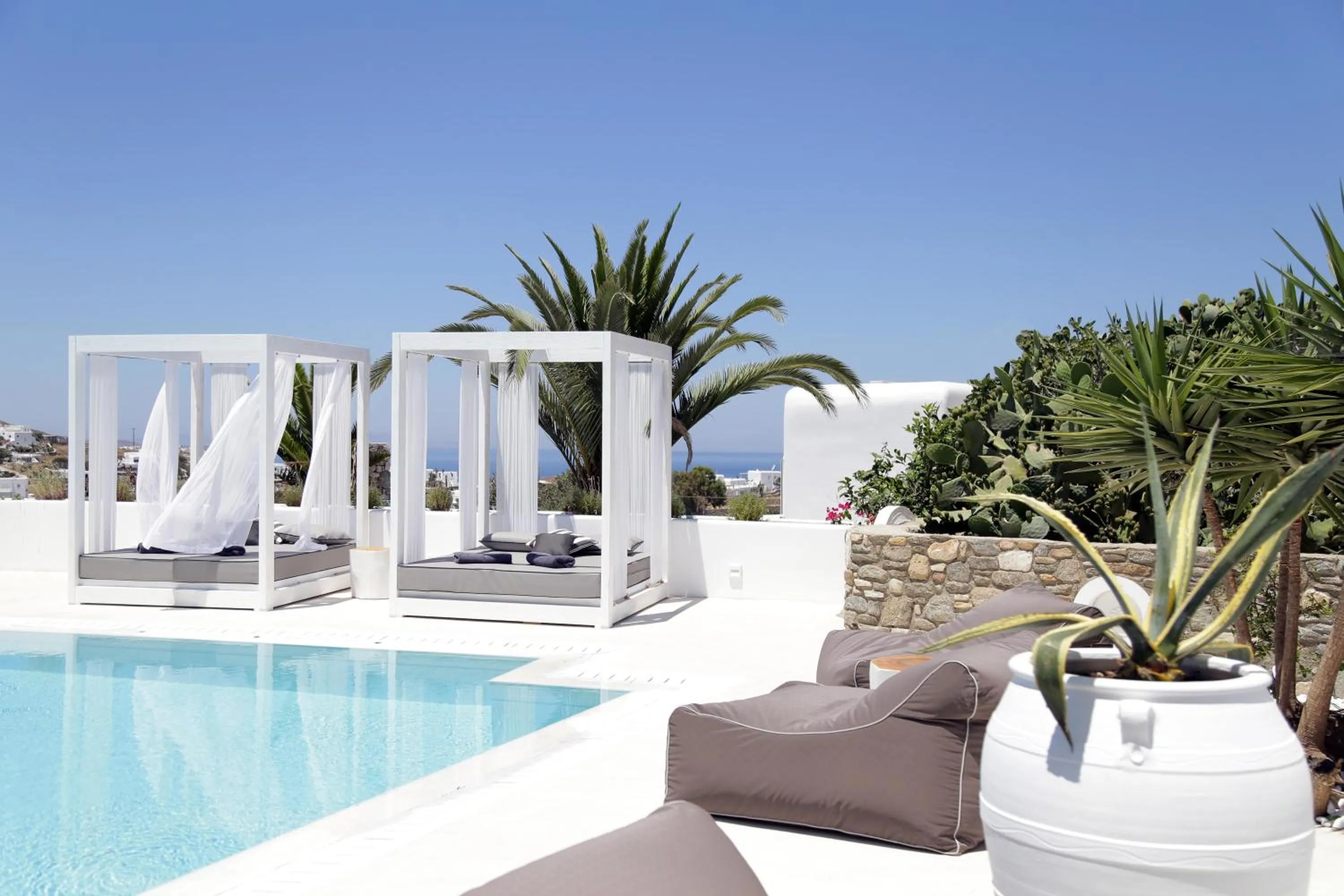 Swimming pool in Livin Mykonos Hotel - Adults Only