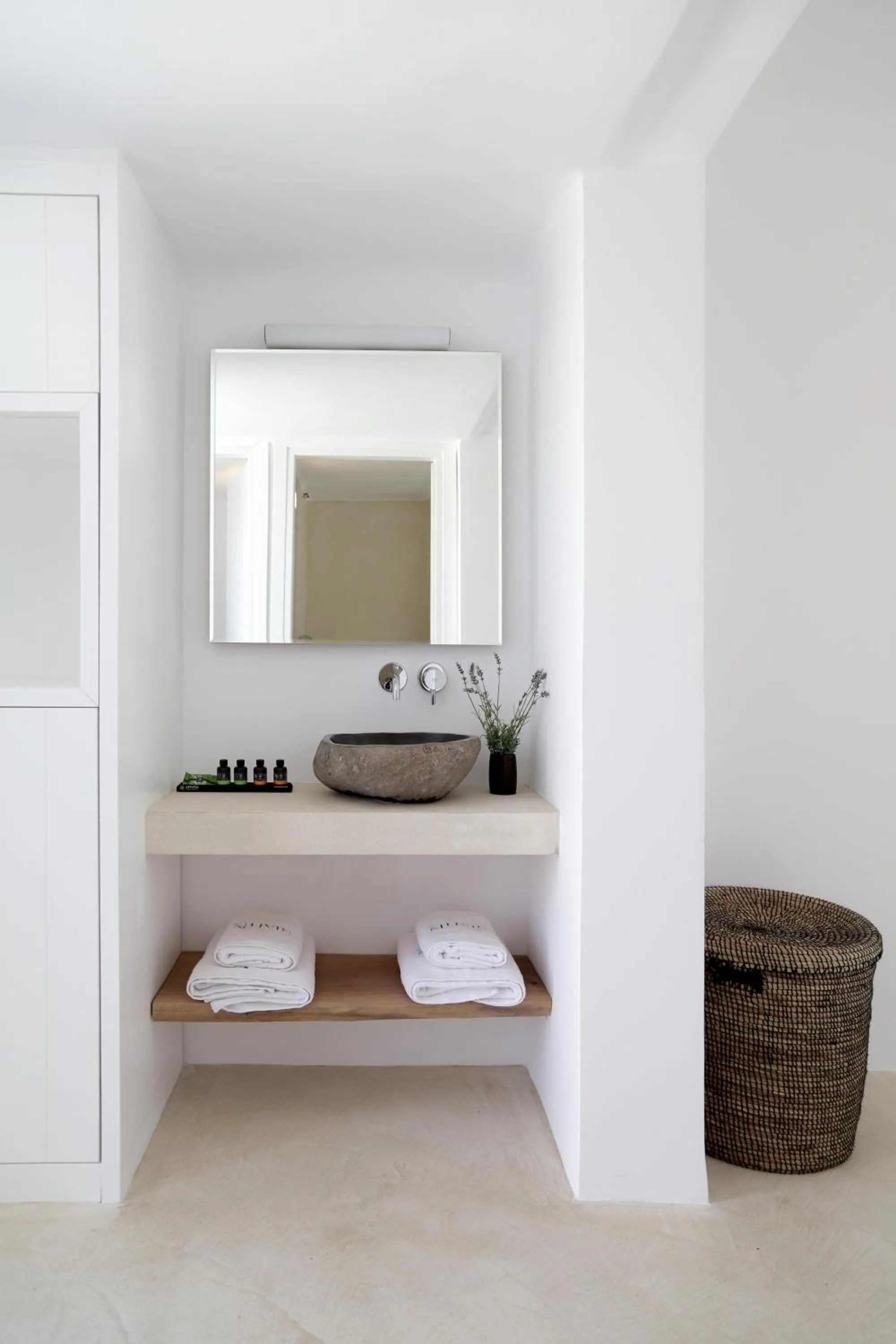 Bathroom in Livin Mykonos Hotel - Adults Only