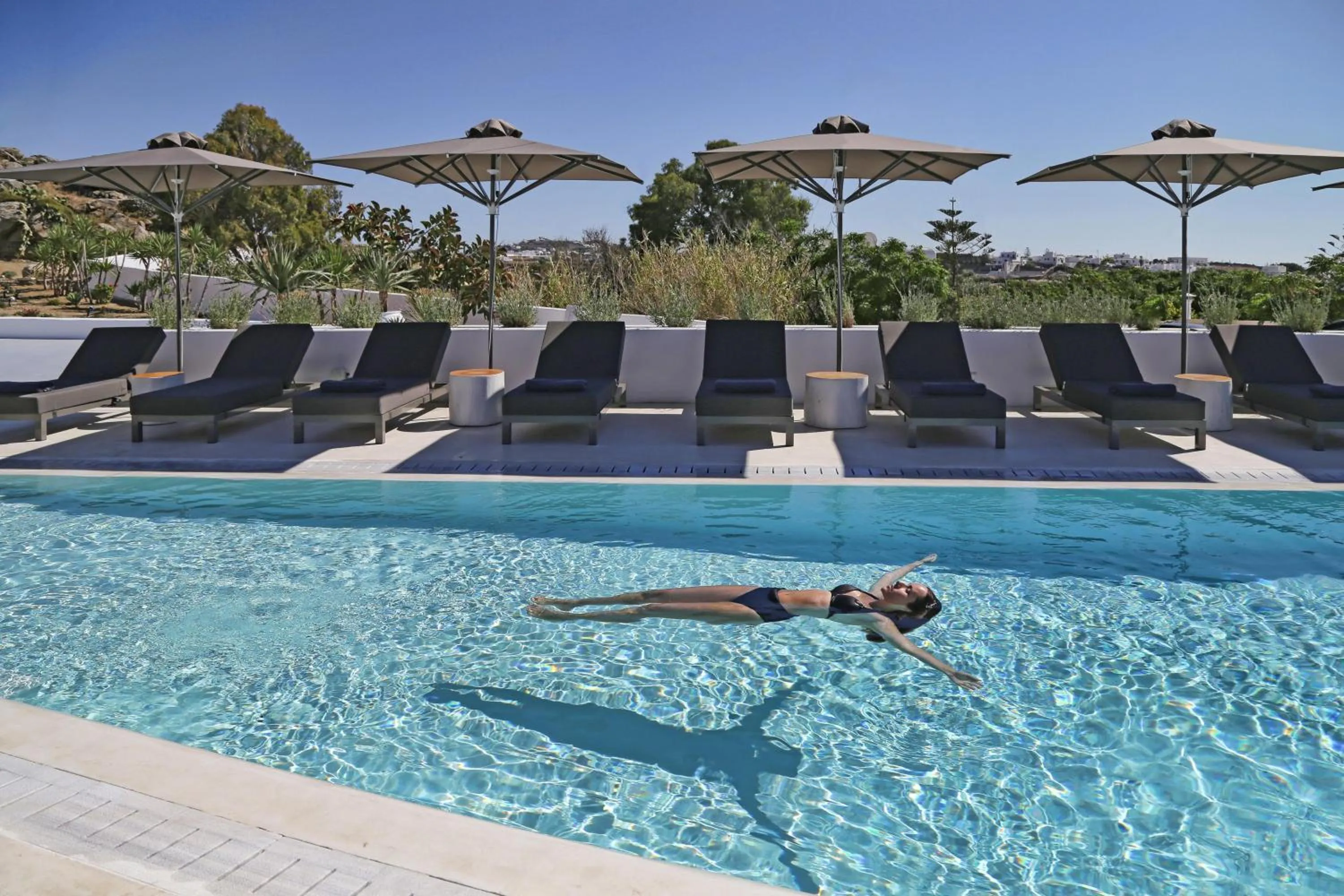 Swimming pool in Livin Mykonos Hotel - Adults Only