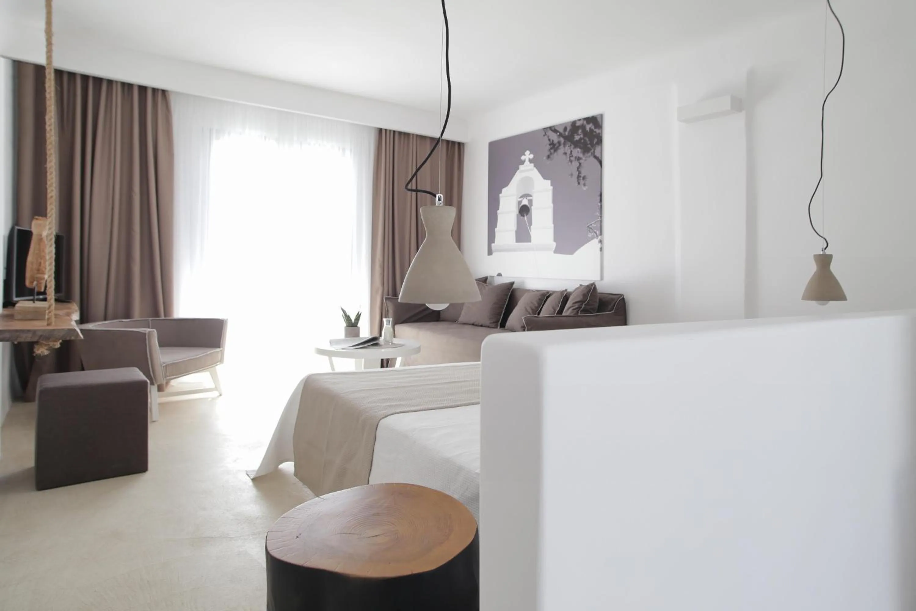 Bathroom in Livin Mykonos Hotel - Adults Only