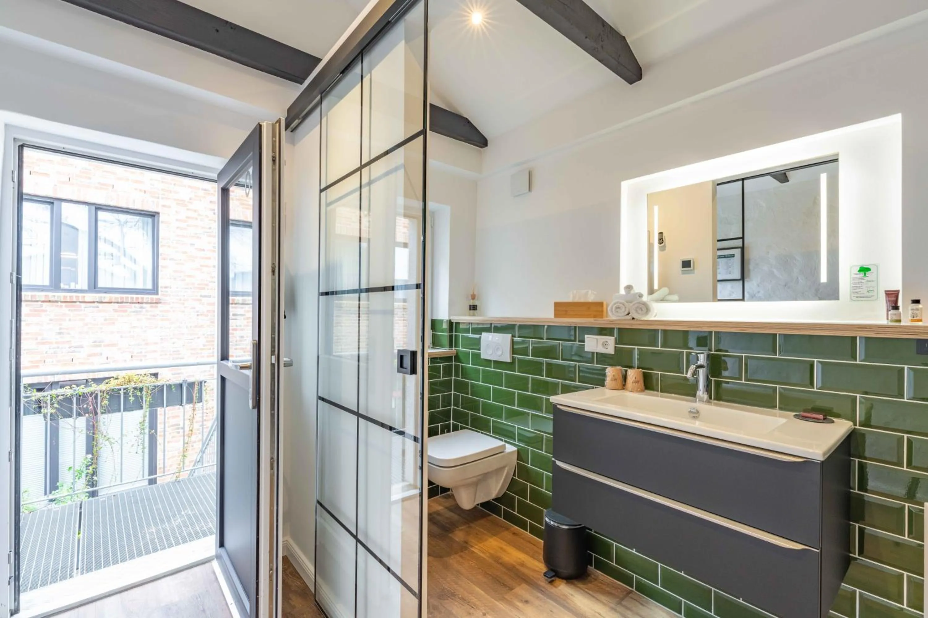 Bathroom in LÜTTES LOFT Boutique Hotel