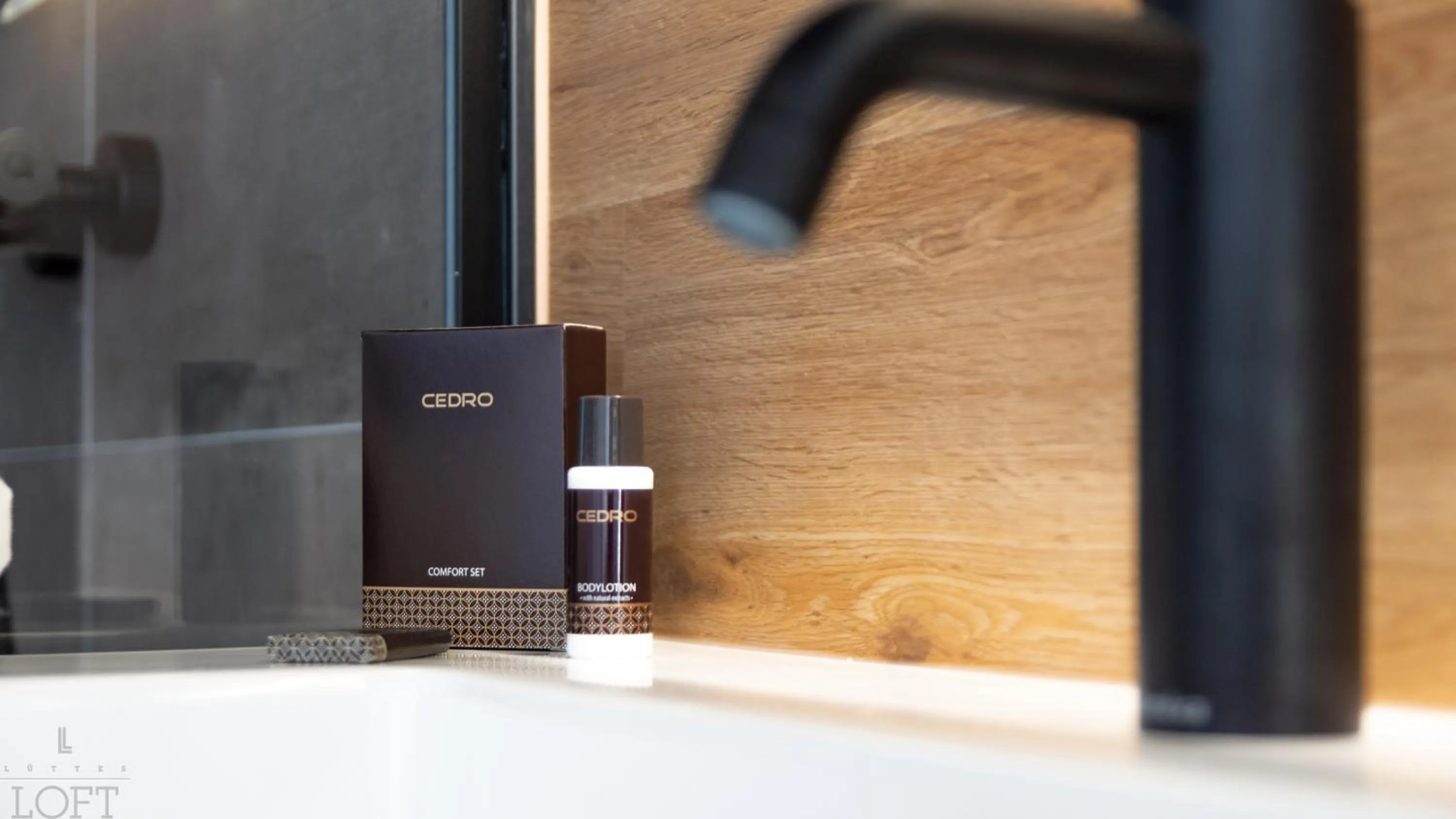 Decorative detail in LÜTTES LOFT Boutique Hotel