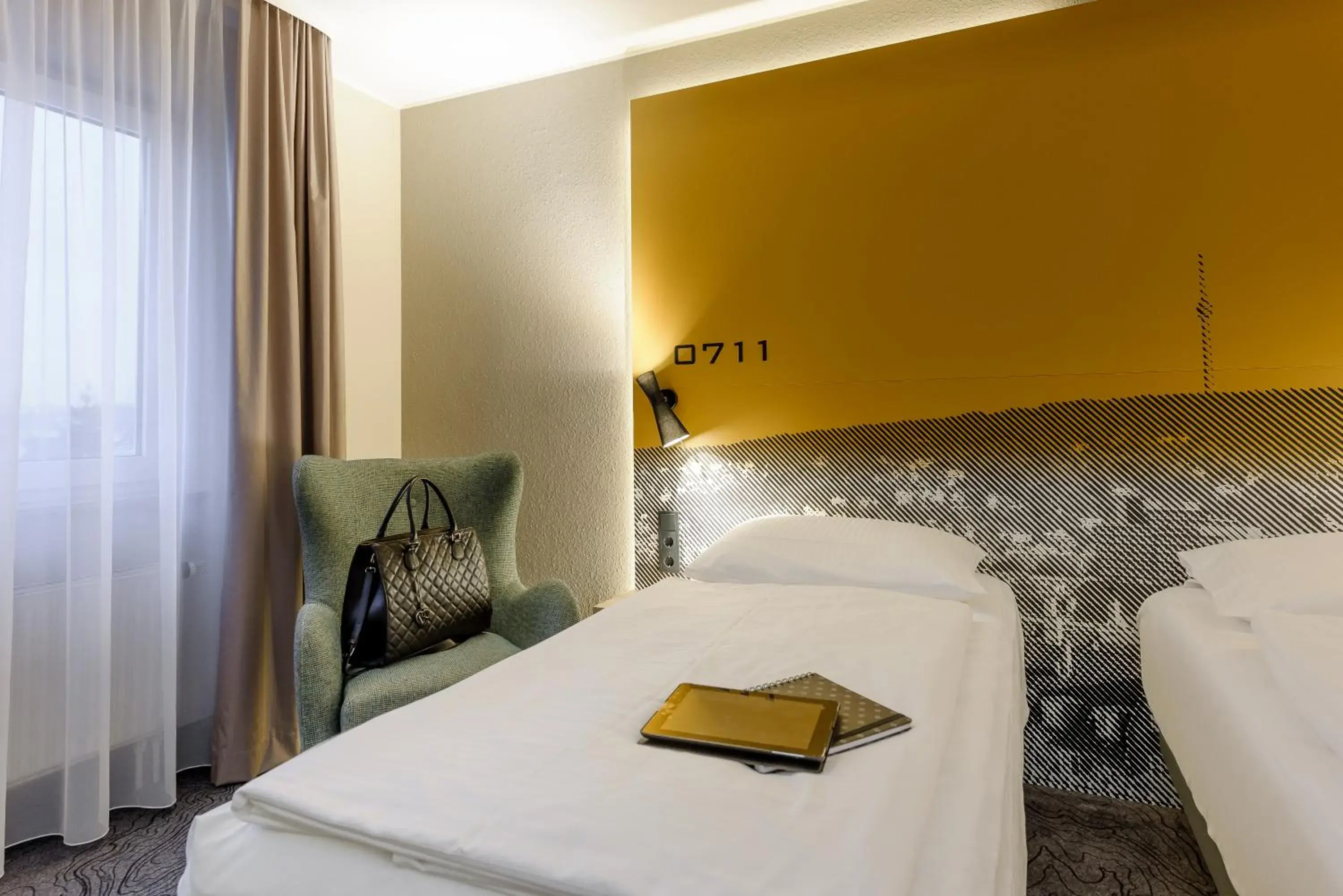 Bed in Mercure Stuttgart Zuffenhausen Bed in Mercure Stuttgart Zuffenhausen