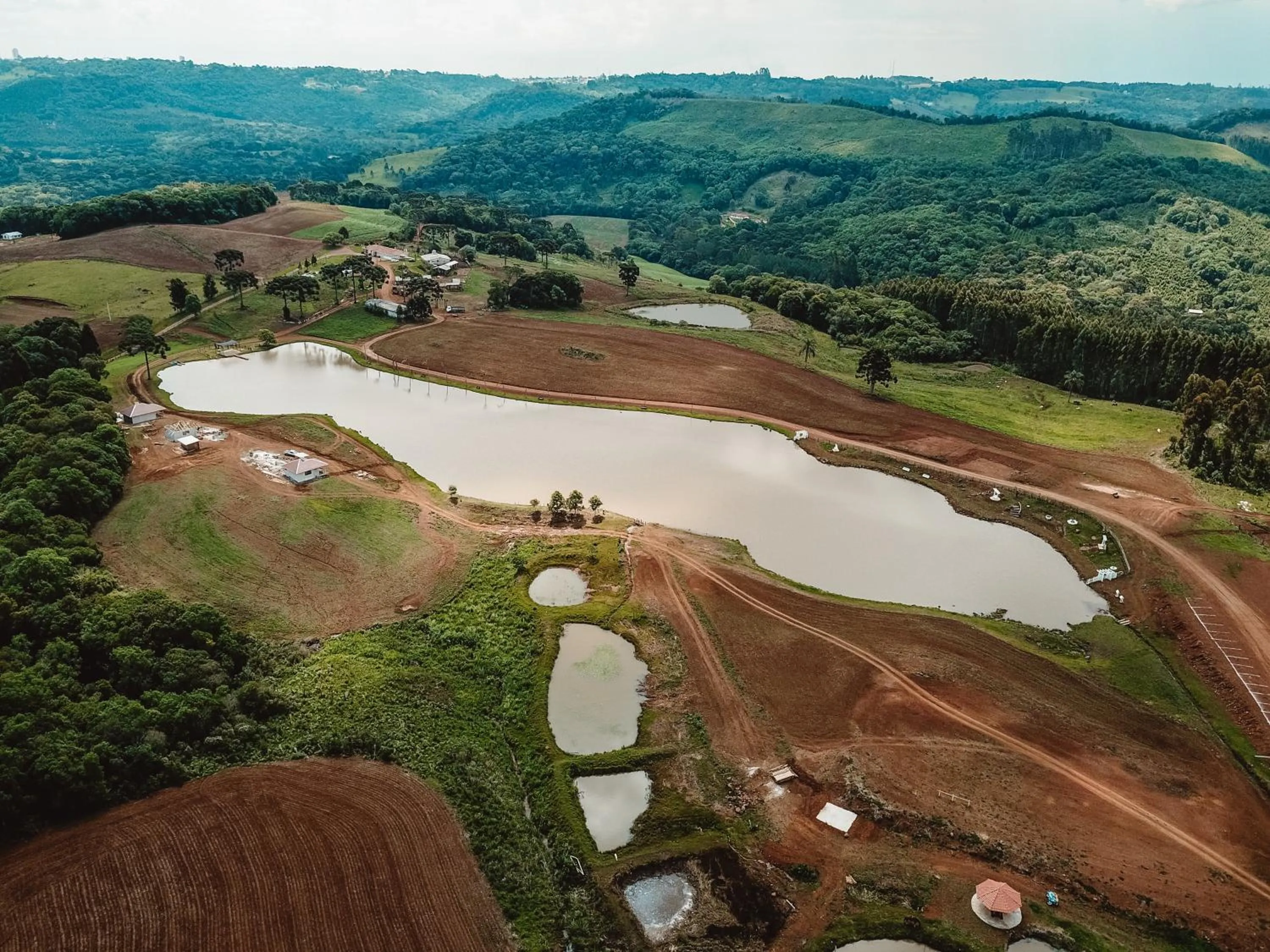 Bird's eye view in Hope Valley Adventure Resort