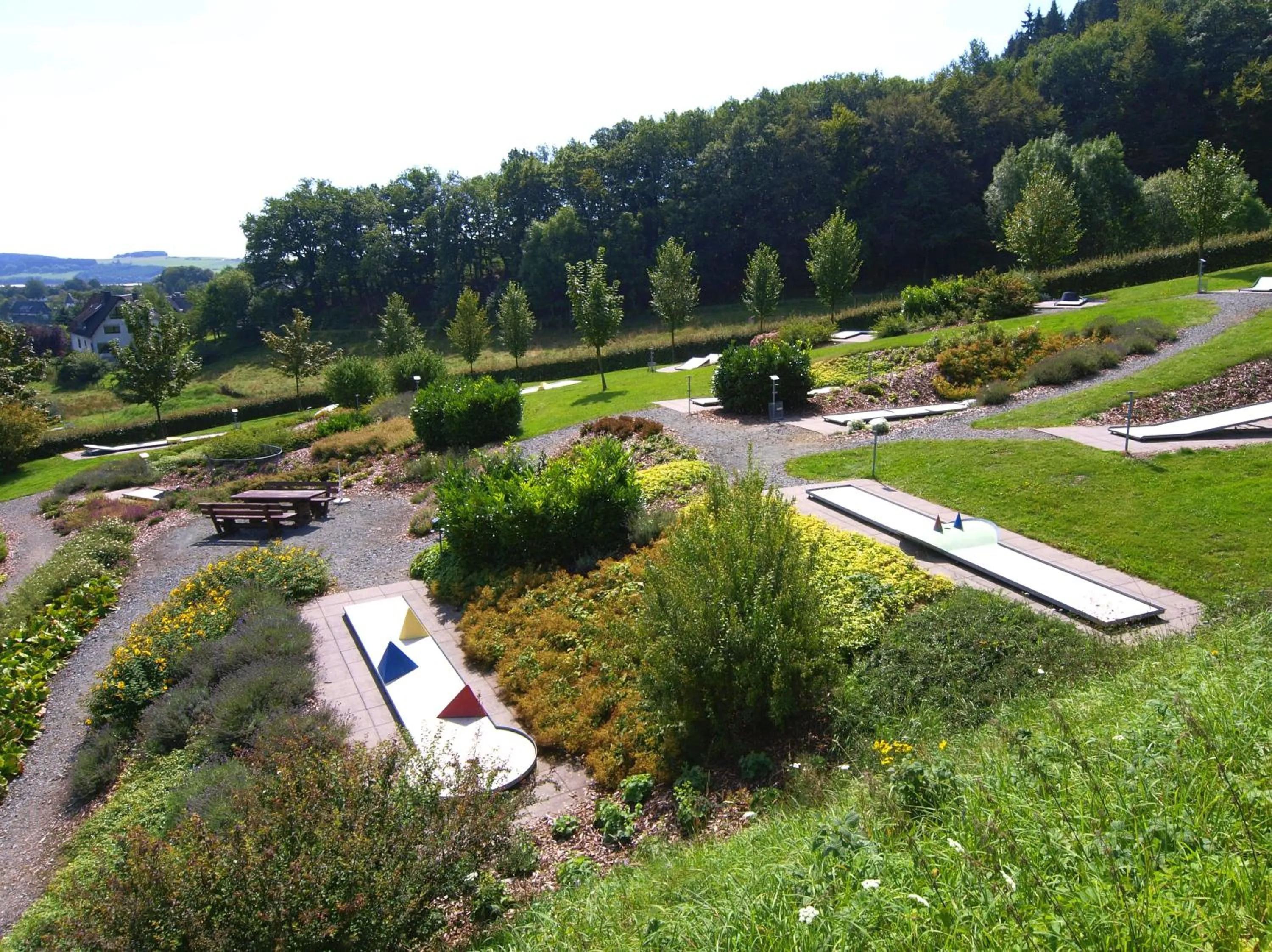 Garden in Hotel Hesborner Kuckuck